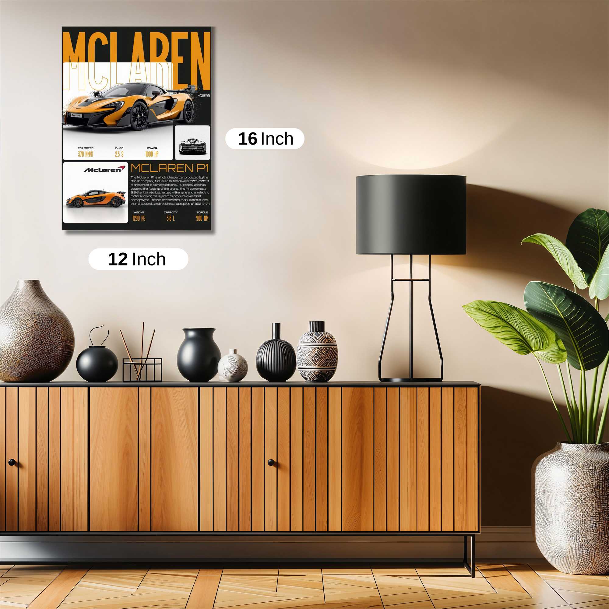 McLaren Majestic Safe Wall Magnetic / M