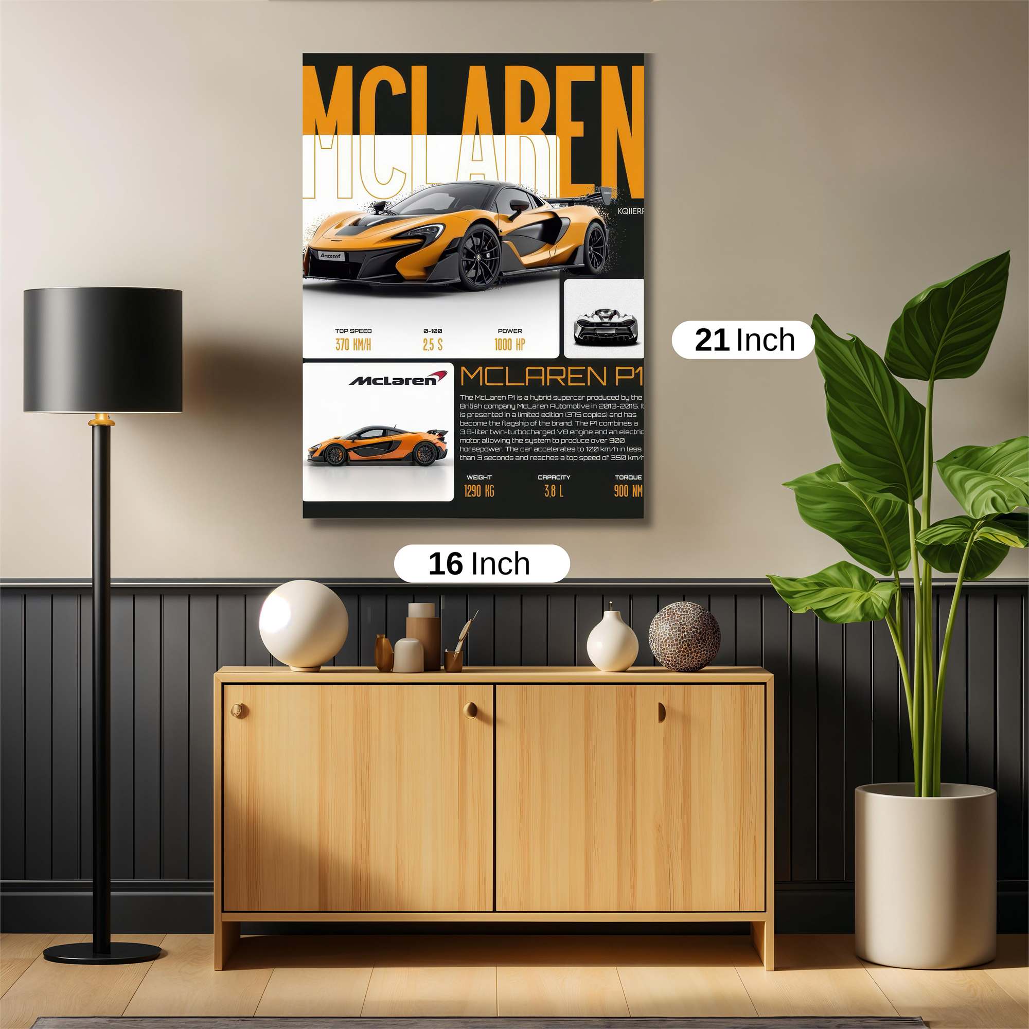 McLaren Majestic Safe Wall Magnetic / M