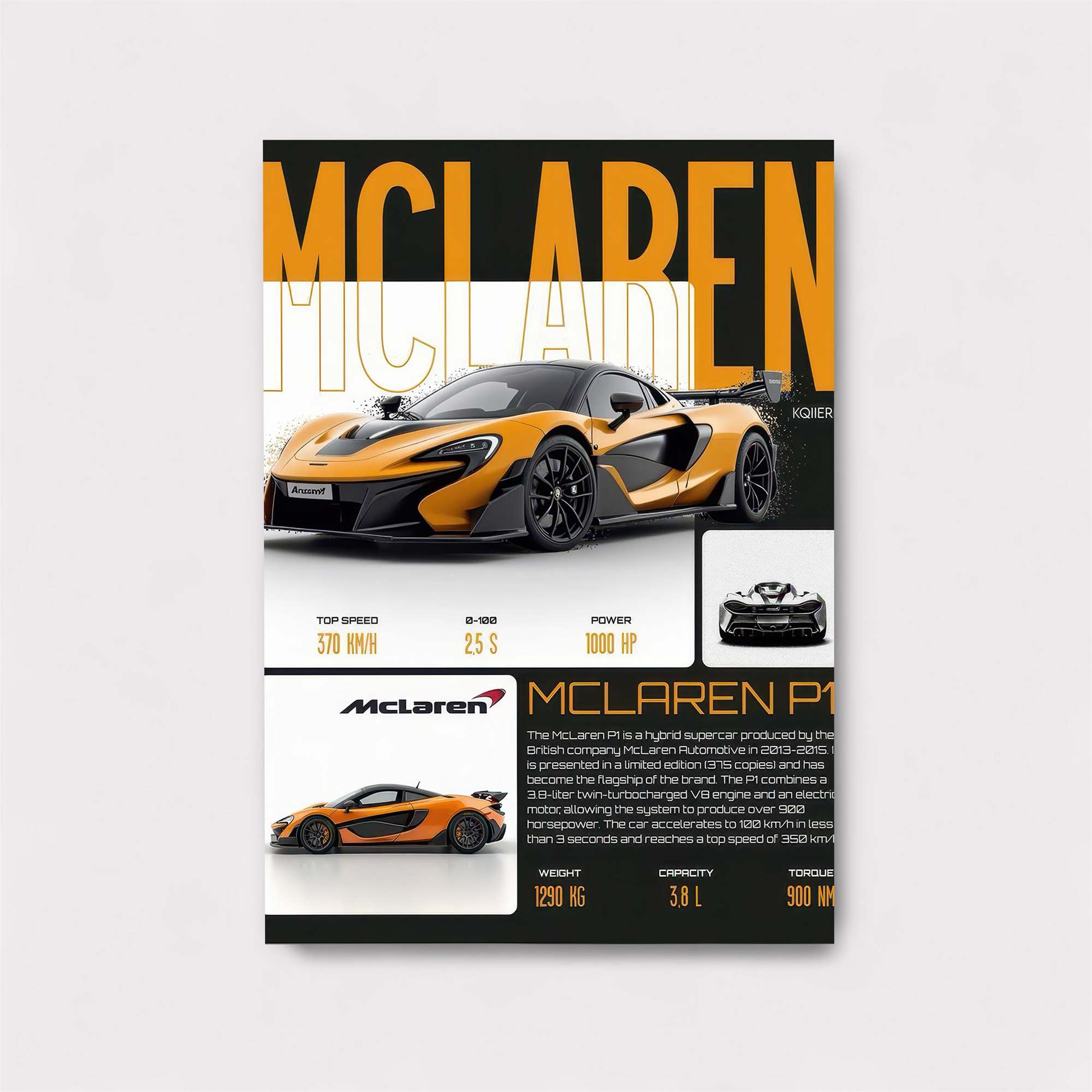 McLaren Majestic Safe Wall Magnetic / M
