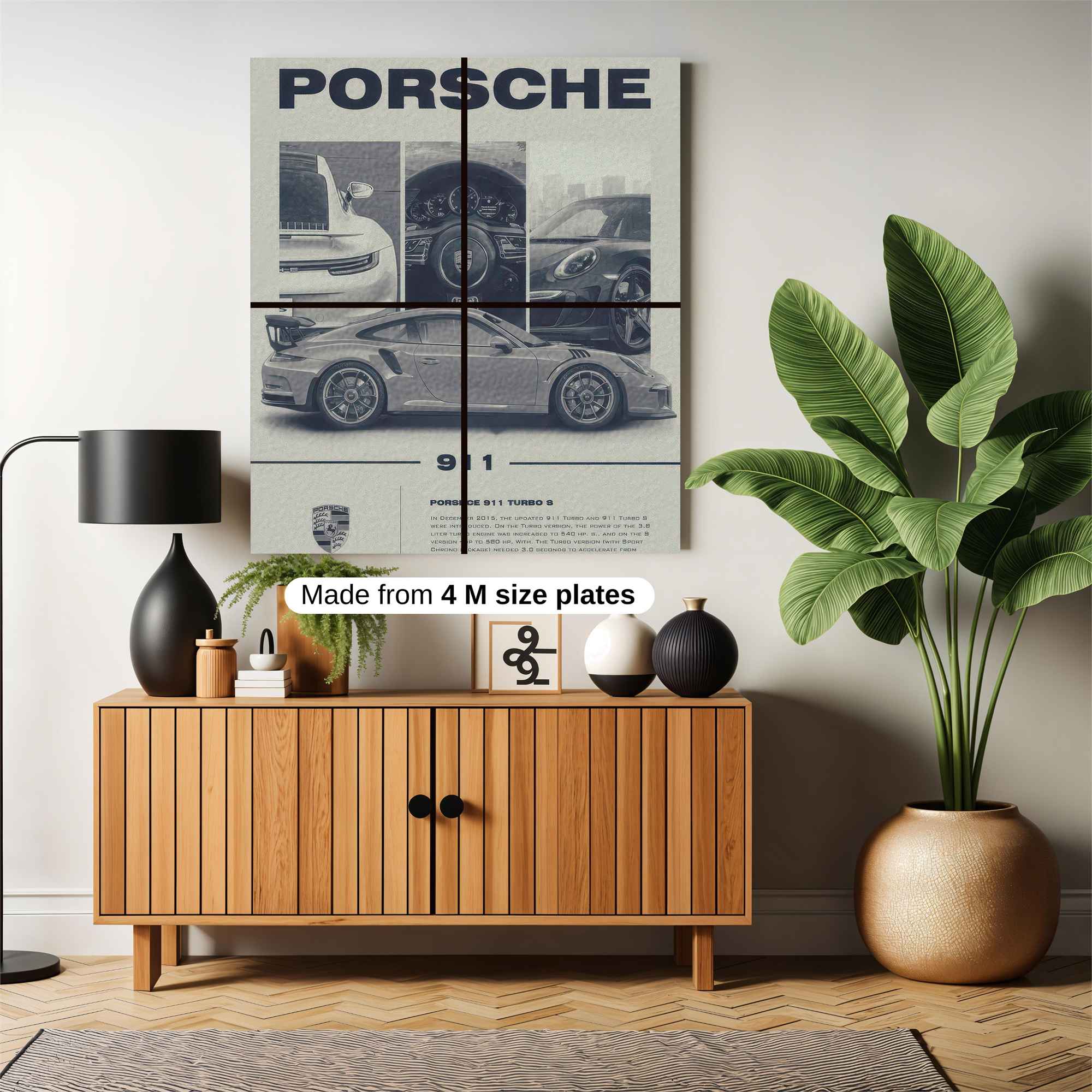 Porsche Elegance Safe Wall Magnetic / M