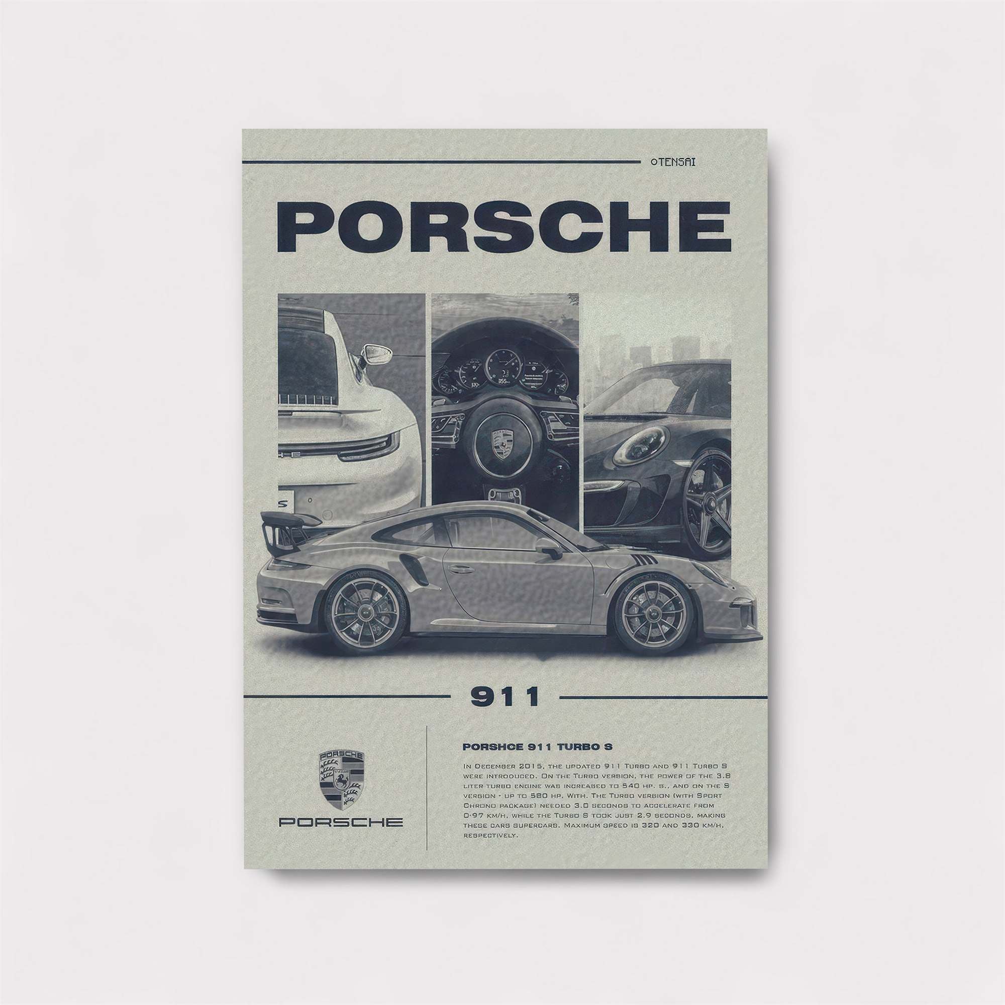 Porsche Elegance Safe Wall Magnetic / M