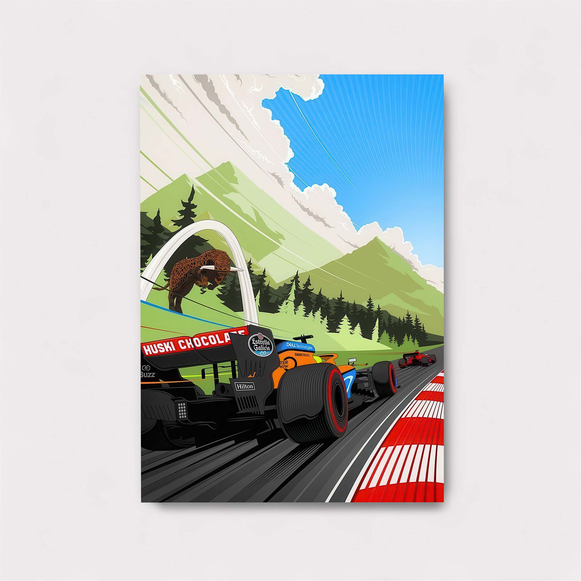 Verstappen Velocity Safe Wall Magnetic / M