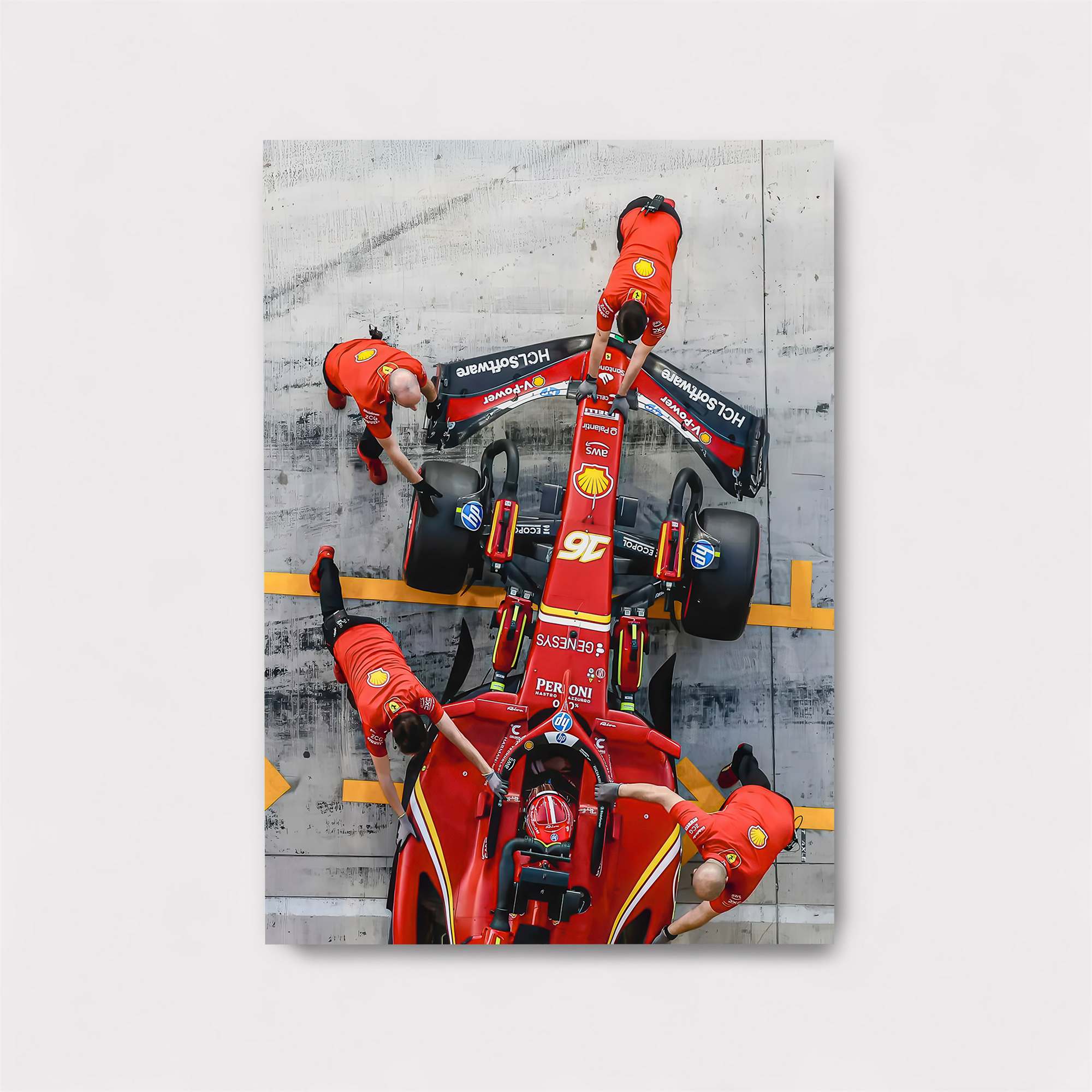 Ferrari Focused Safe Wall Magnetic / M