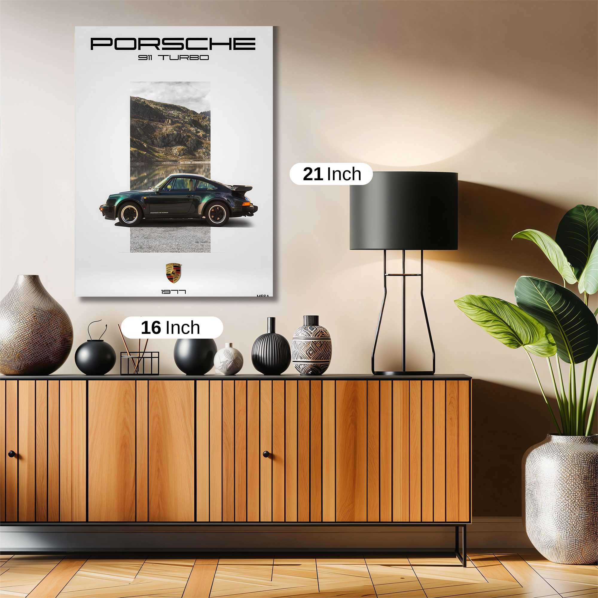 Porsche Elegance Safe Wall Magnetic / M