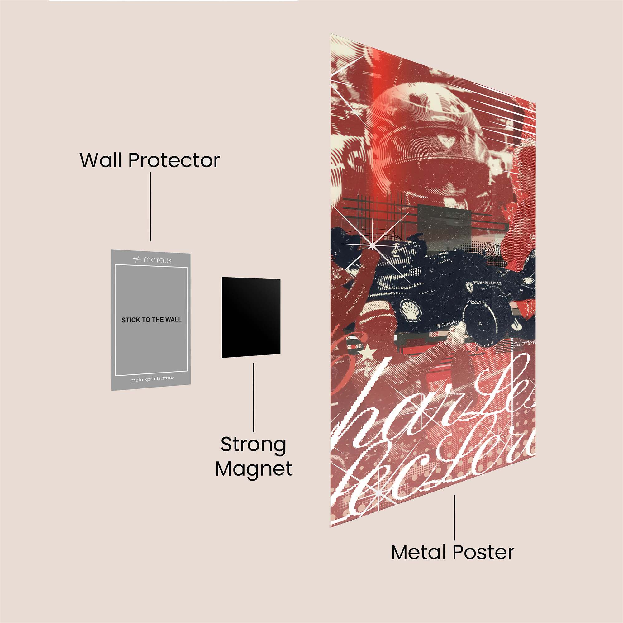 Leclerc Passionate Safe Wall Magnetic / M