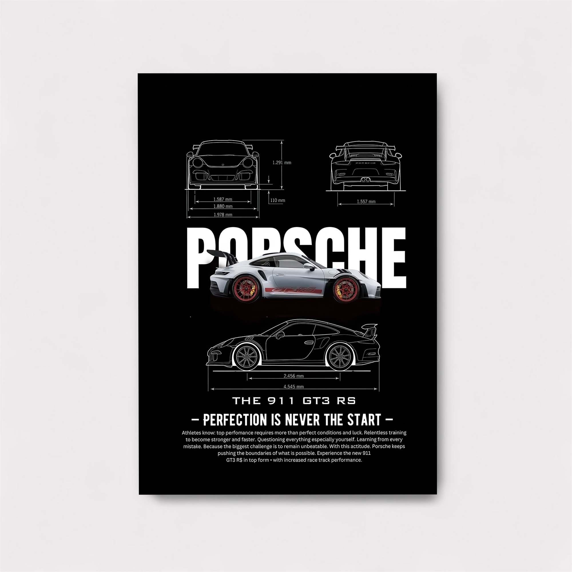 Porsche Passion Safe Wall Magnetic / M
