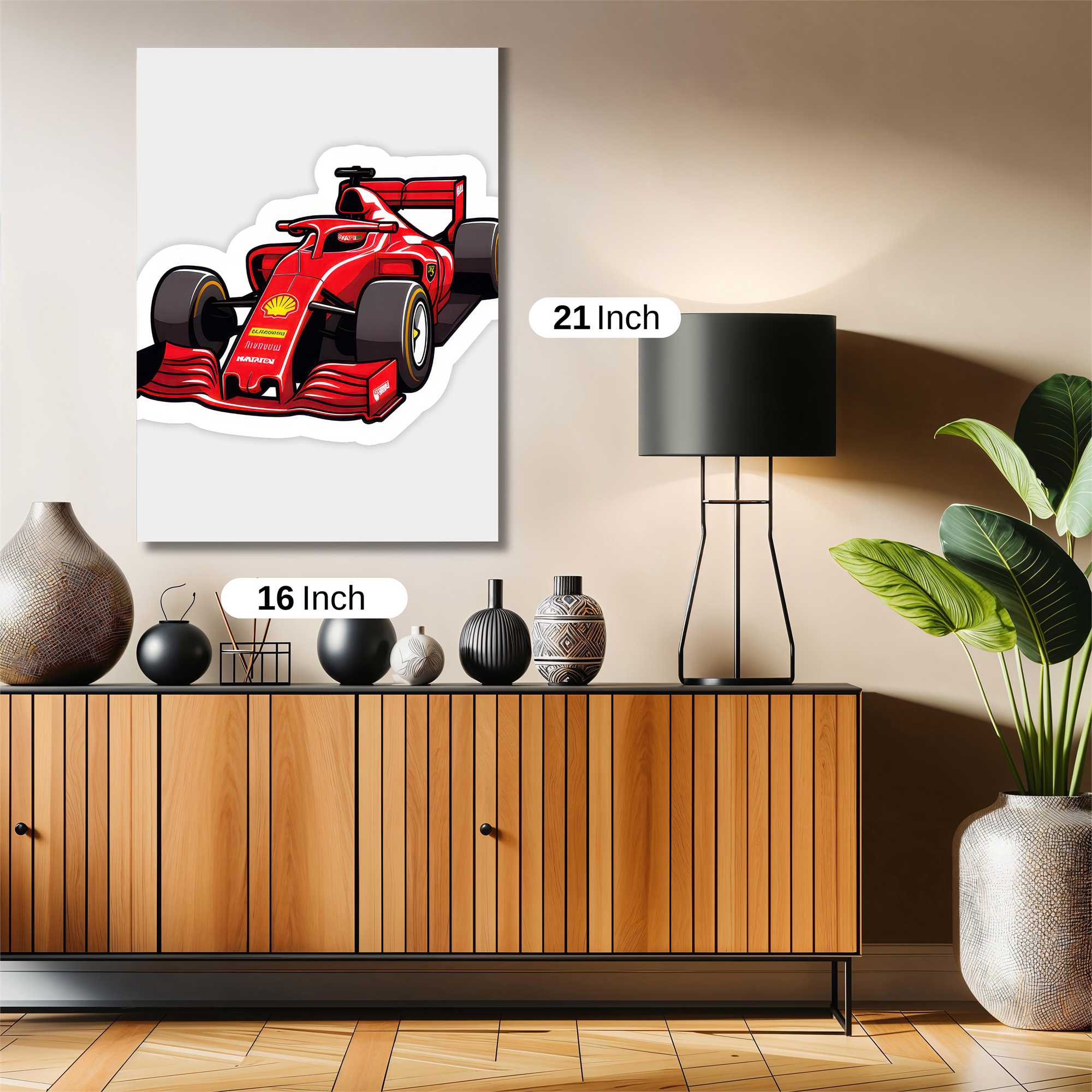 Ferrari Fervor Safe Wall Magnetic / M