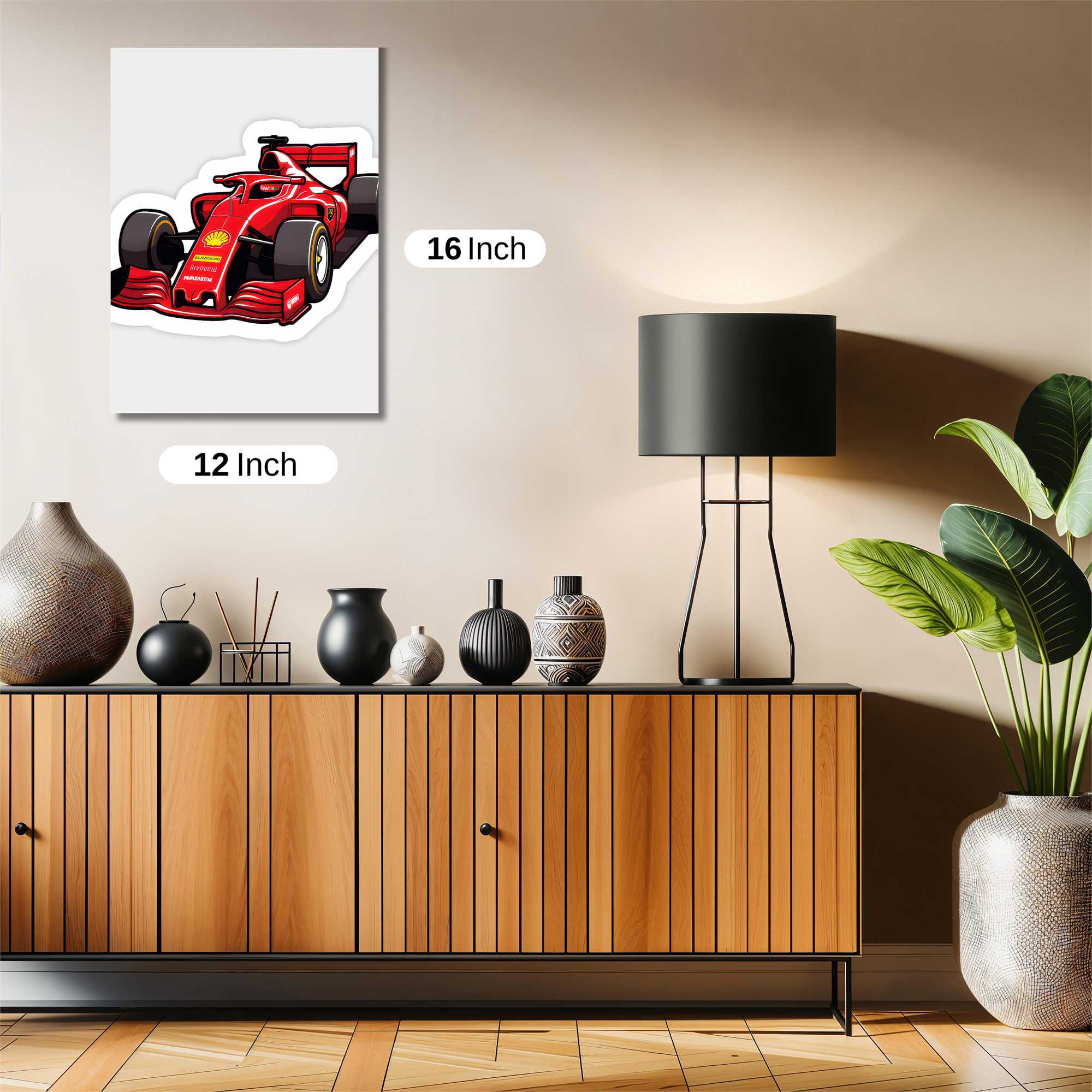Ferrari Fervor Safe Wall Magnetic / M
