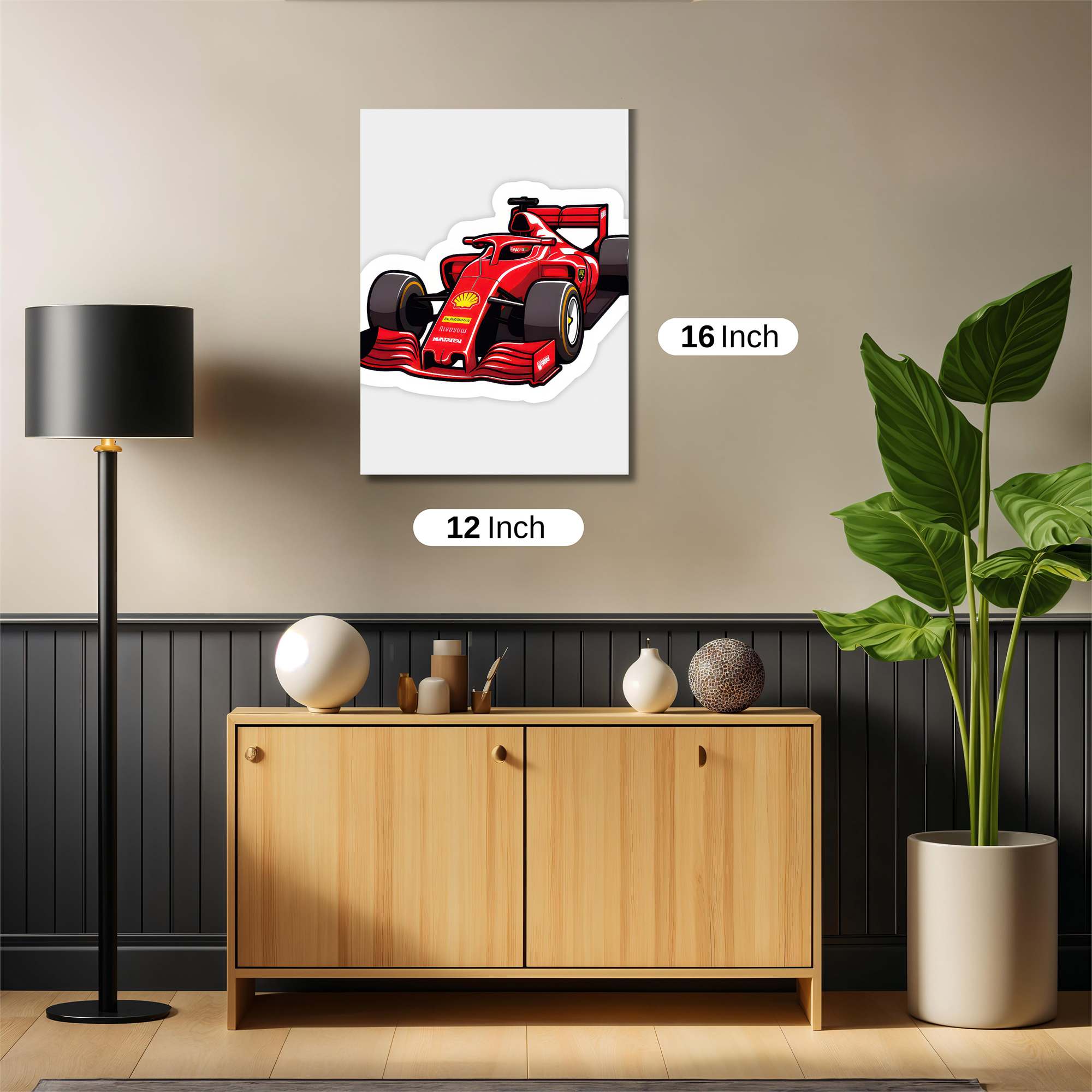 Ferrari Fervor Safe Wall Magnetic / M