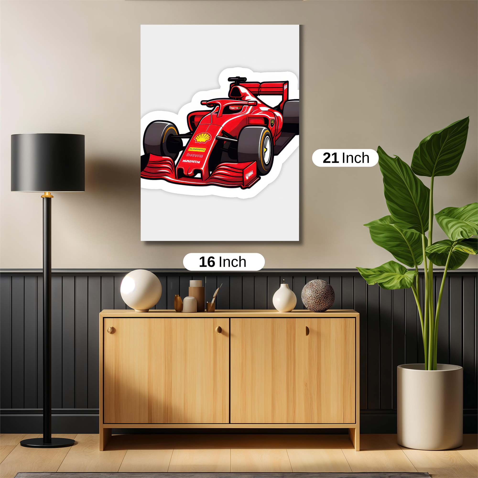 Ferrari Fervor Safe Wall Magnetic / M