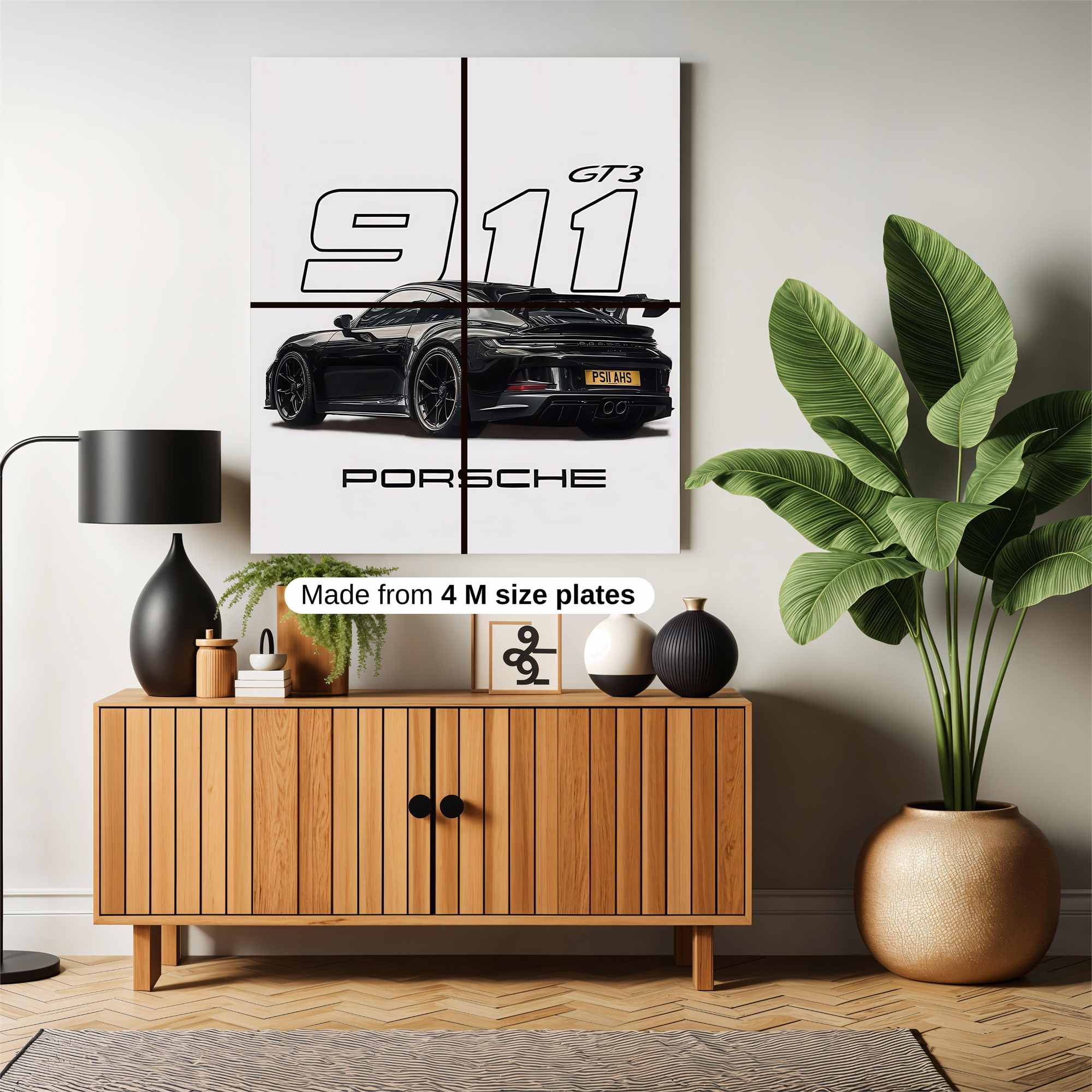Porsche Passion Safe Wall Magnetic / M