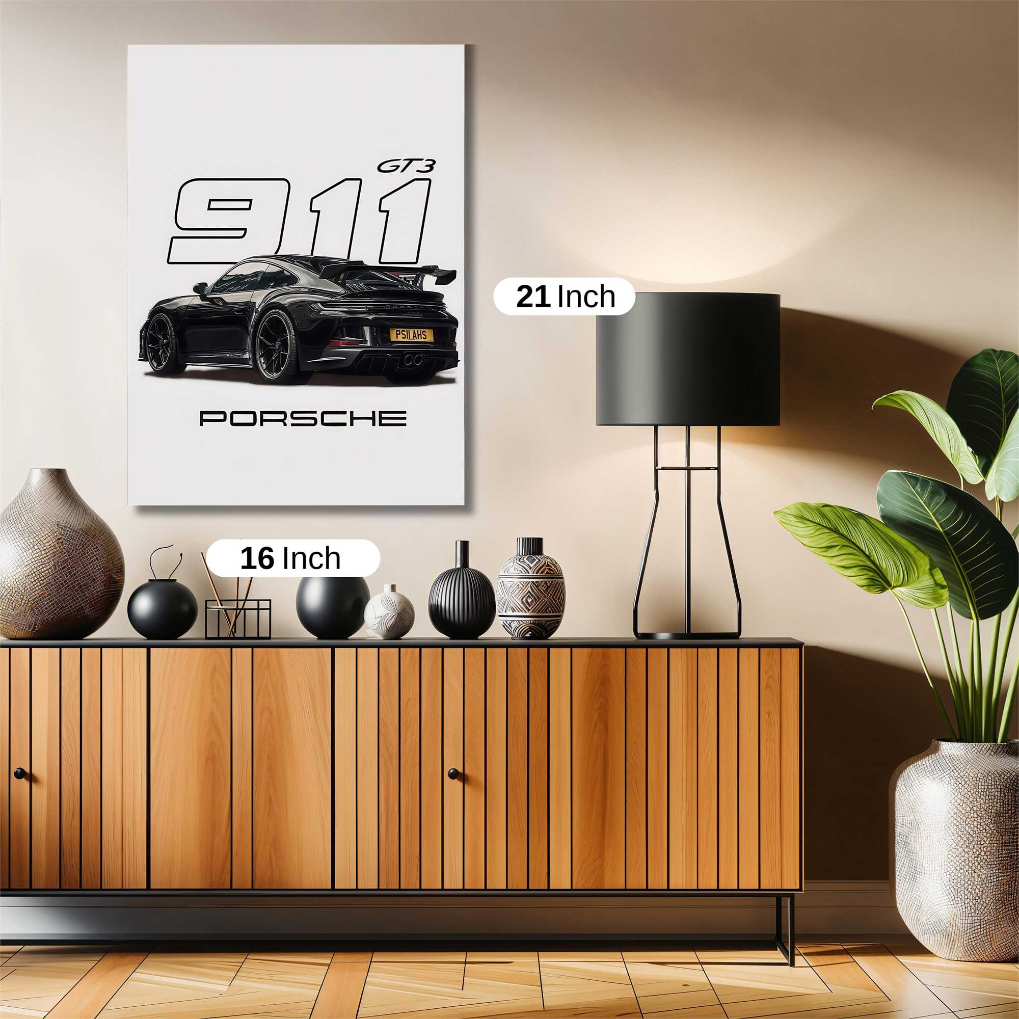 Porsche Passion Safe Wall Magnetic / M