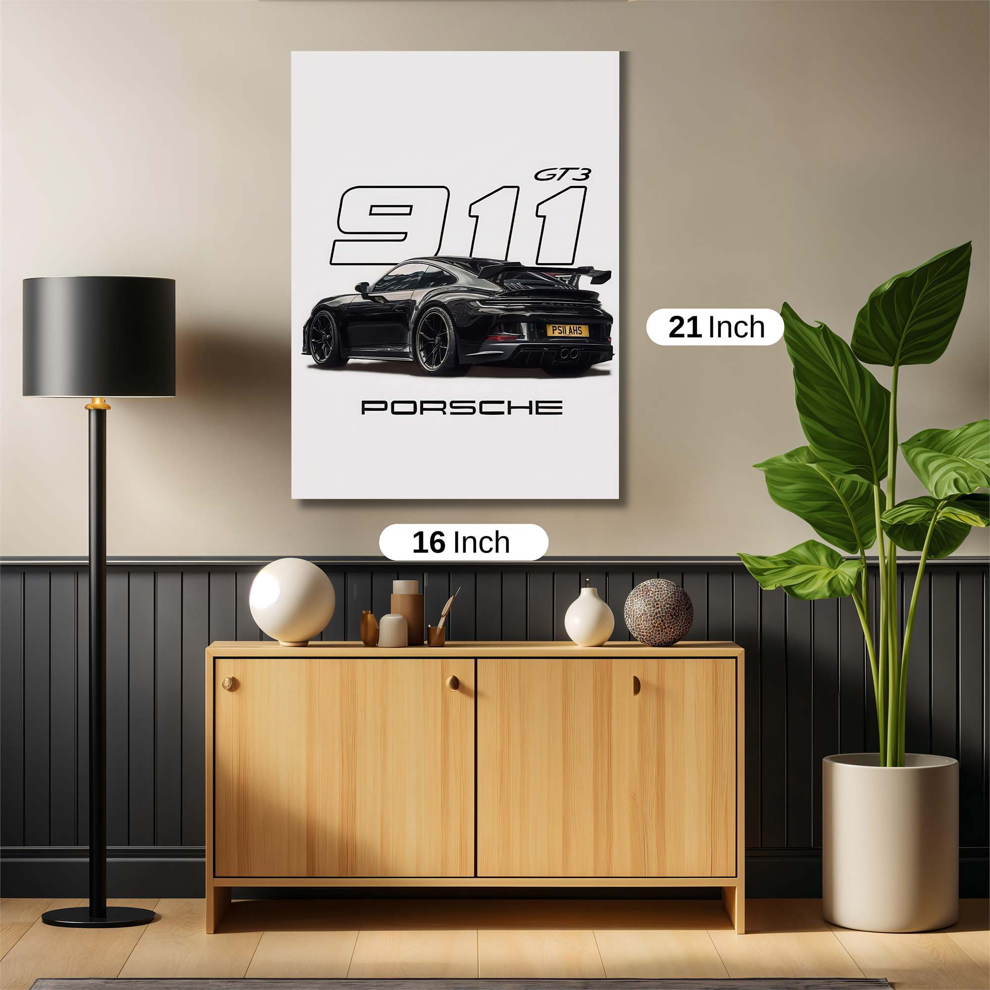 Porsche Passion Safe Wall Magnetic / M