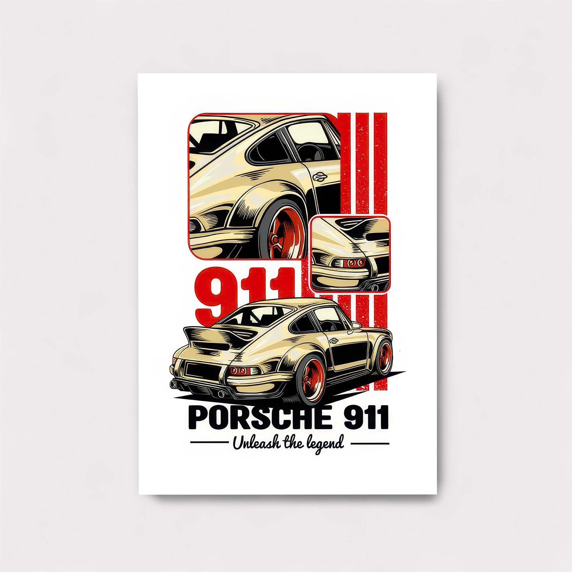 Porsche Passion Safe Wall Magnetic / M