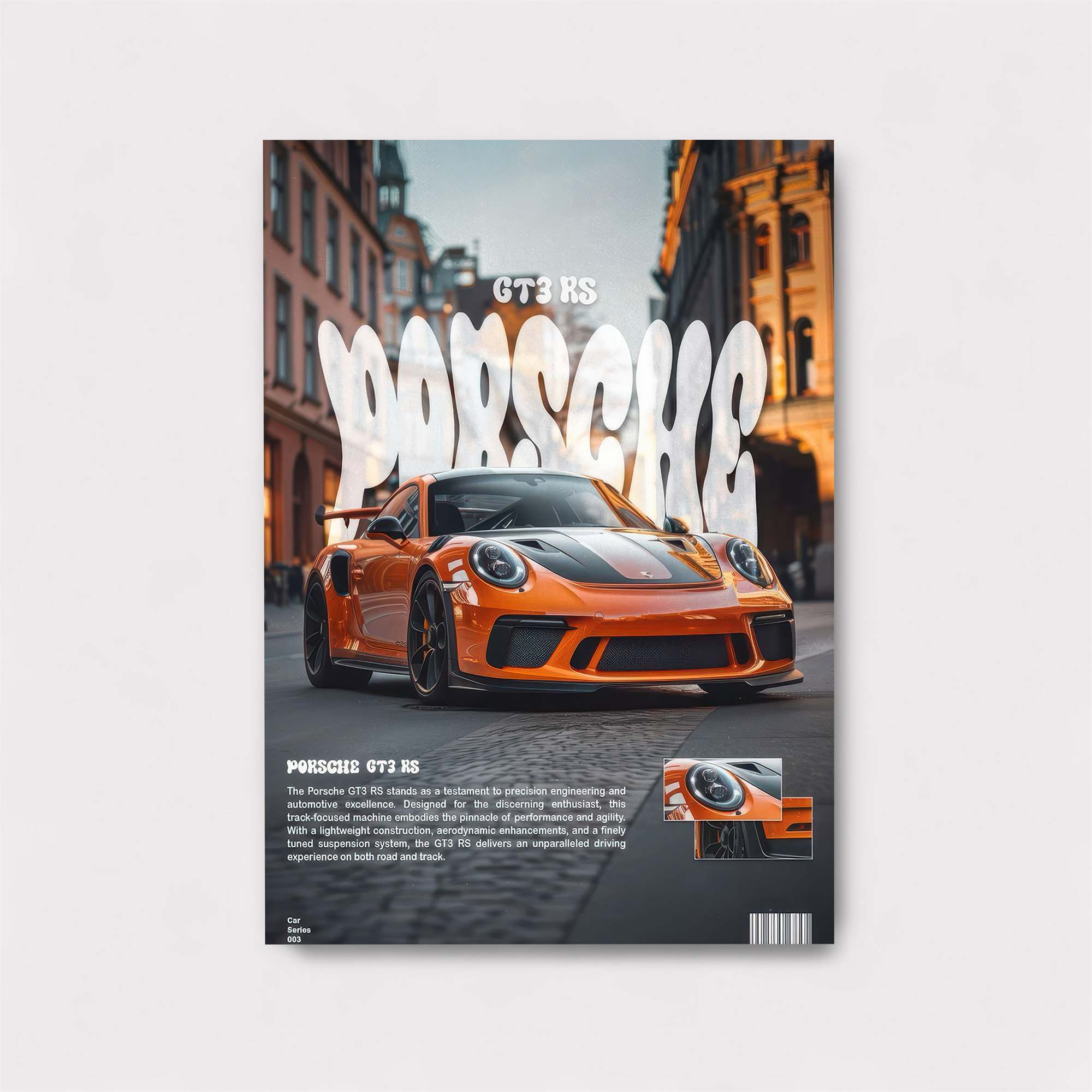 Porsche Passionate Safe Wall Magnetic / M