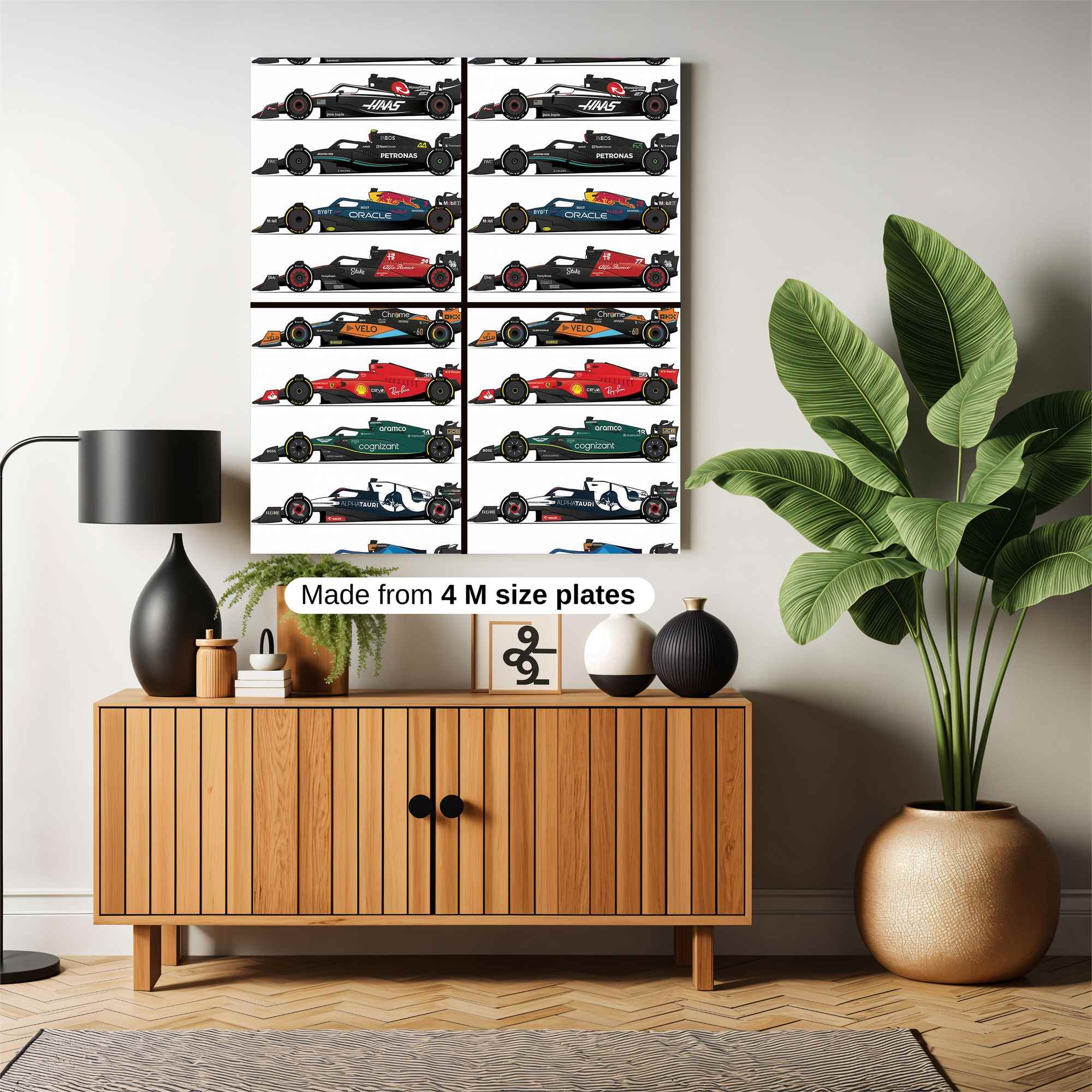 Racers United Safe Wall Magnetic / M