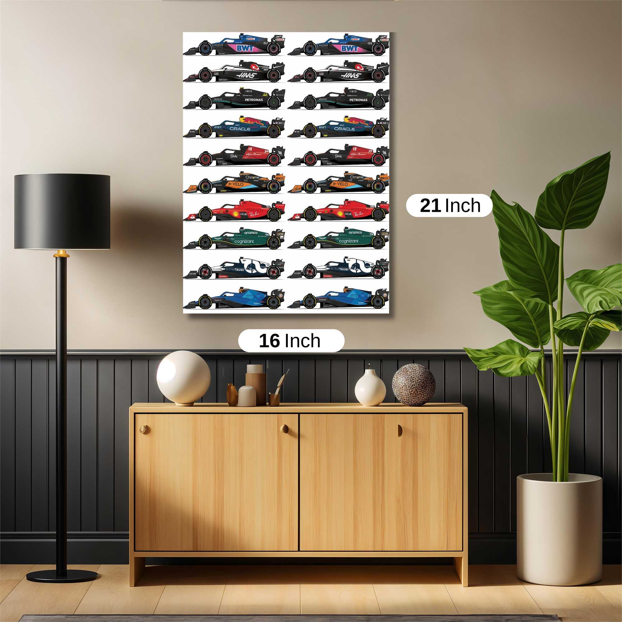 Racers United Safe Wall Magnetic / M