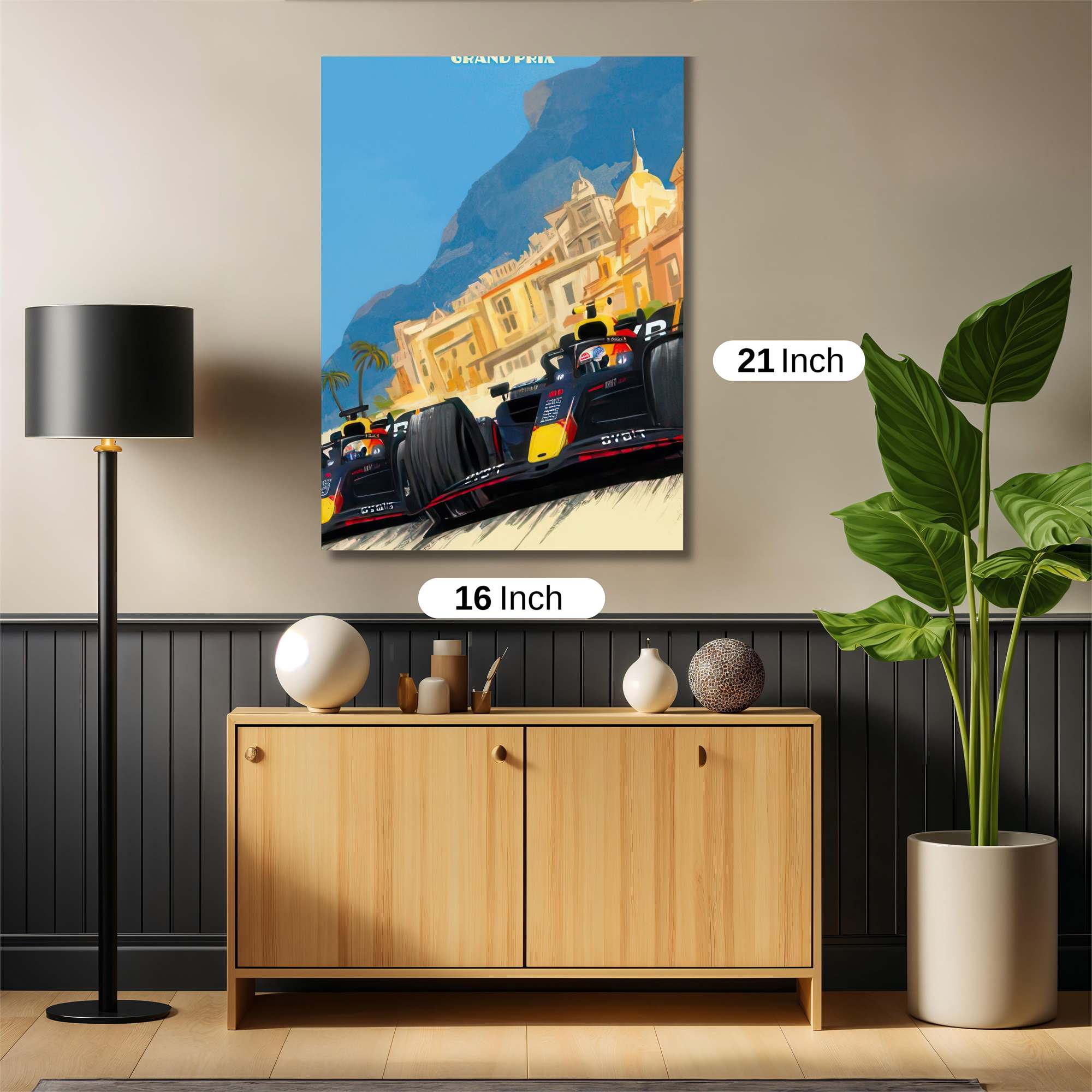 Monaco Mania Safe Wall Magnetic / M