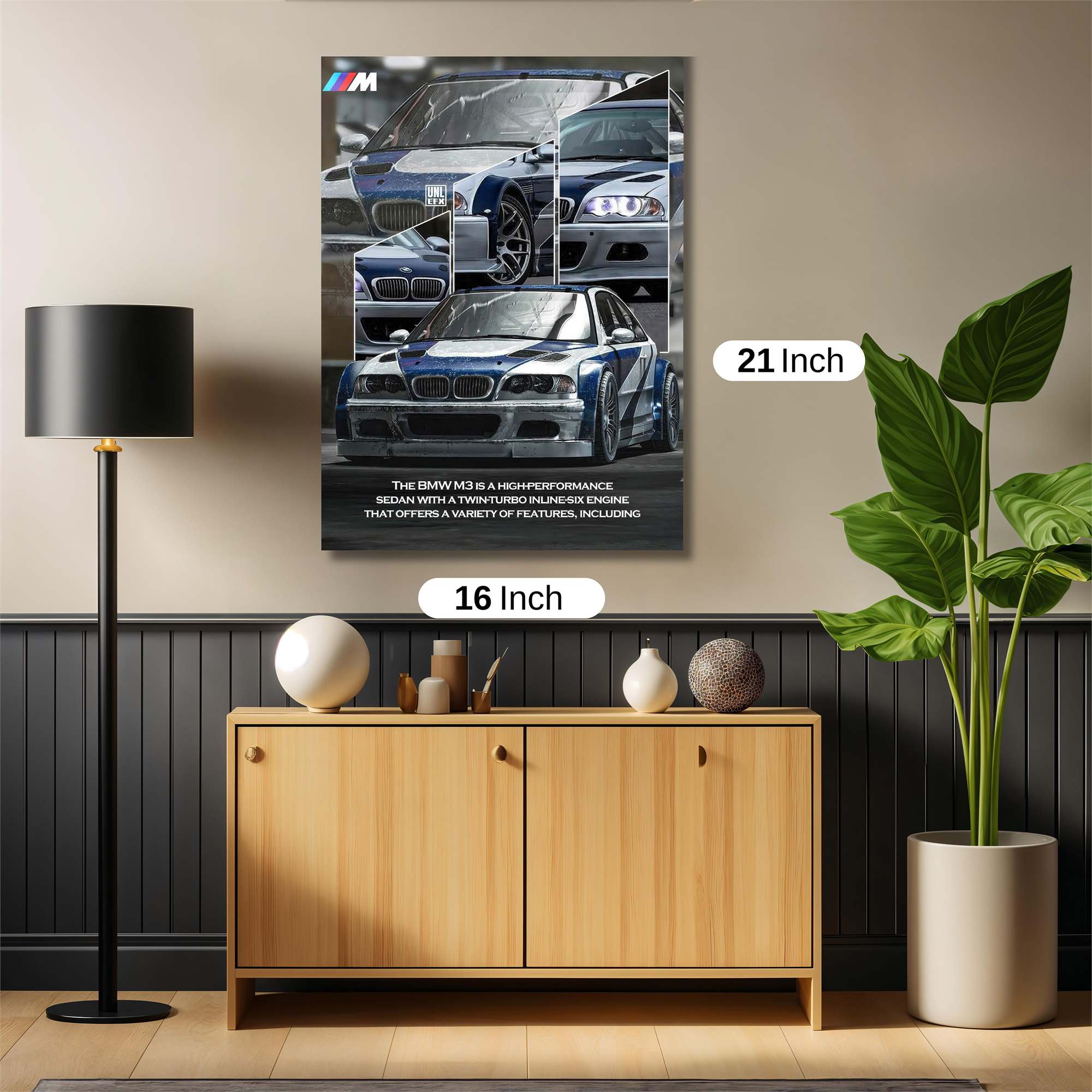 BMW Elegance Safe Wall Magnetic / M