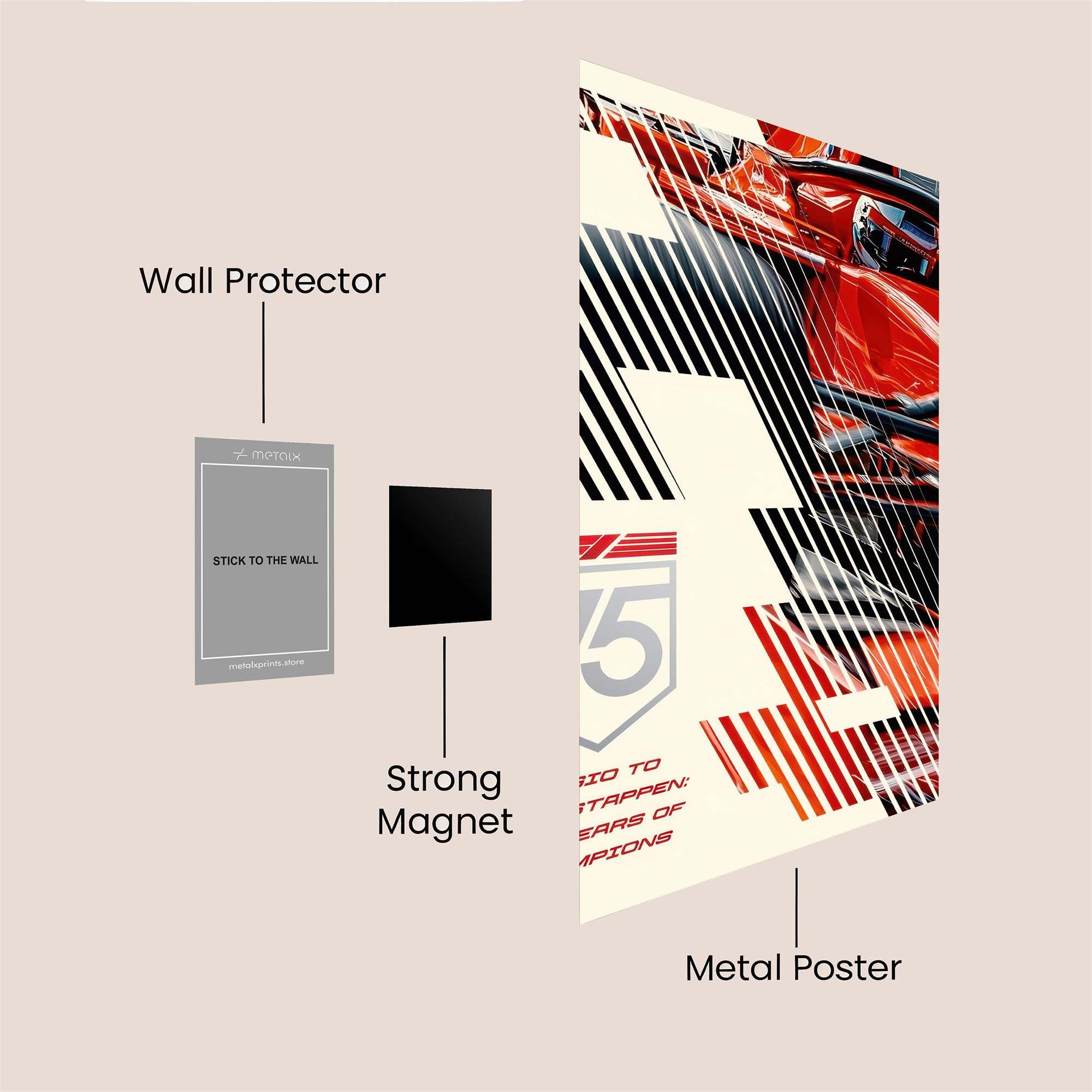 Verstappen Velocity Safe Wall Magnetic / M