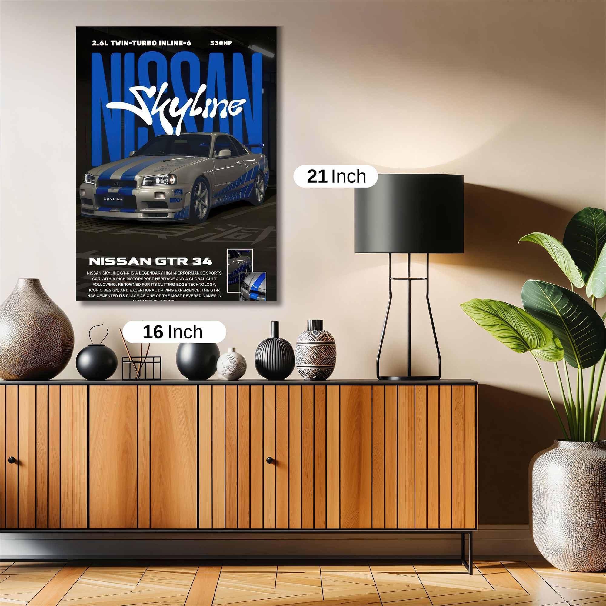 Skyline Thrill Safe Wall Magnetic / M