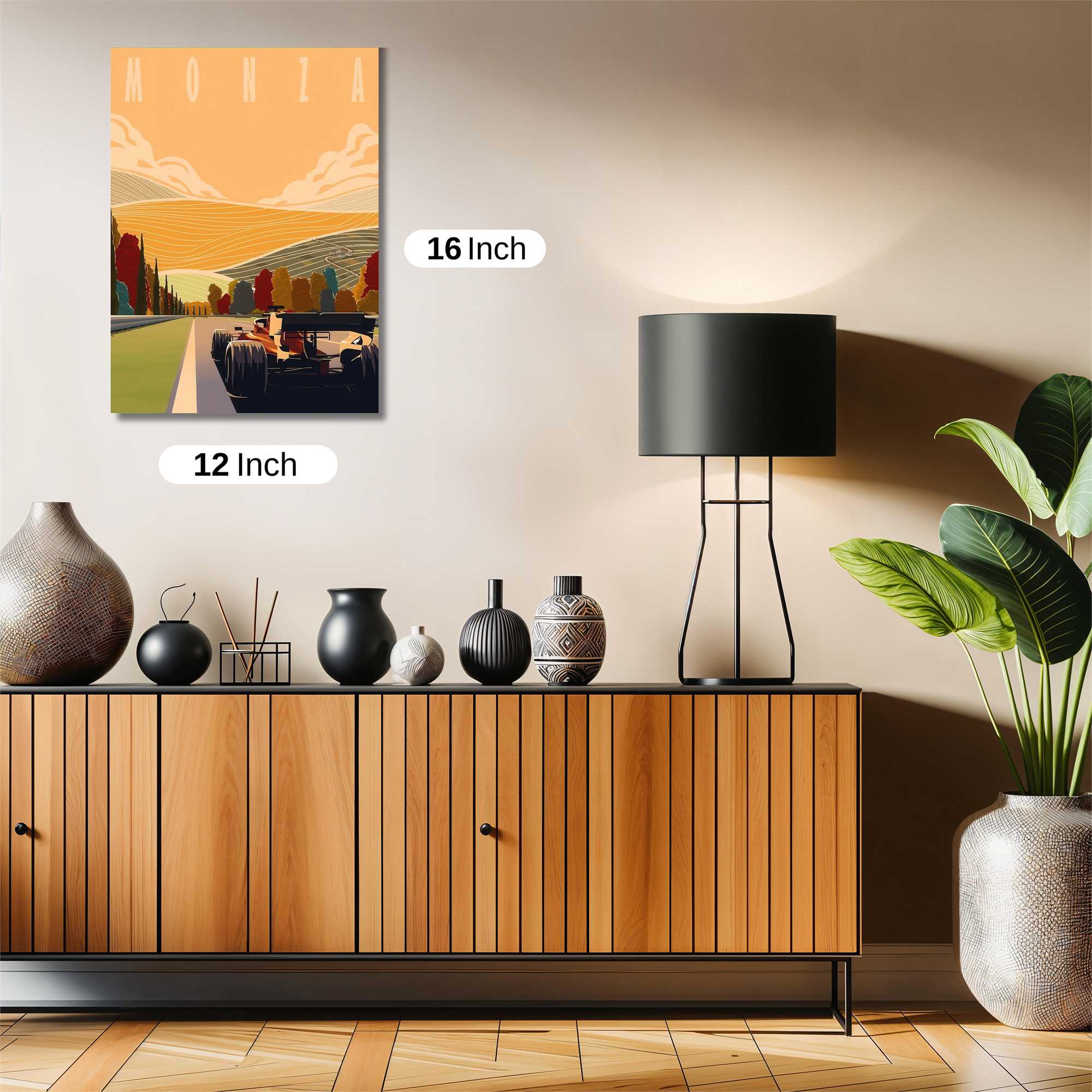 Monza Majesty Safe Wall Magnetic / M