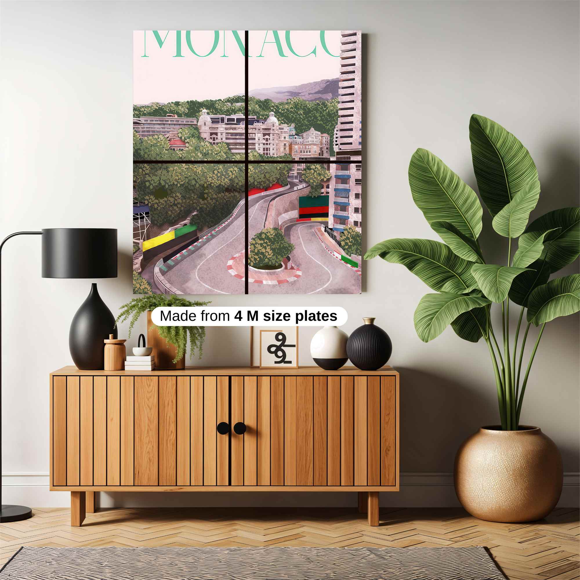Monaco Marvel Safe Wall Magnetic / M