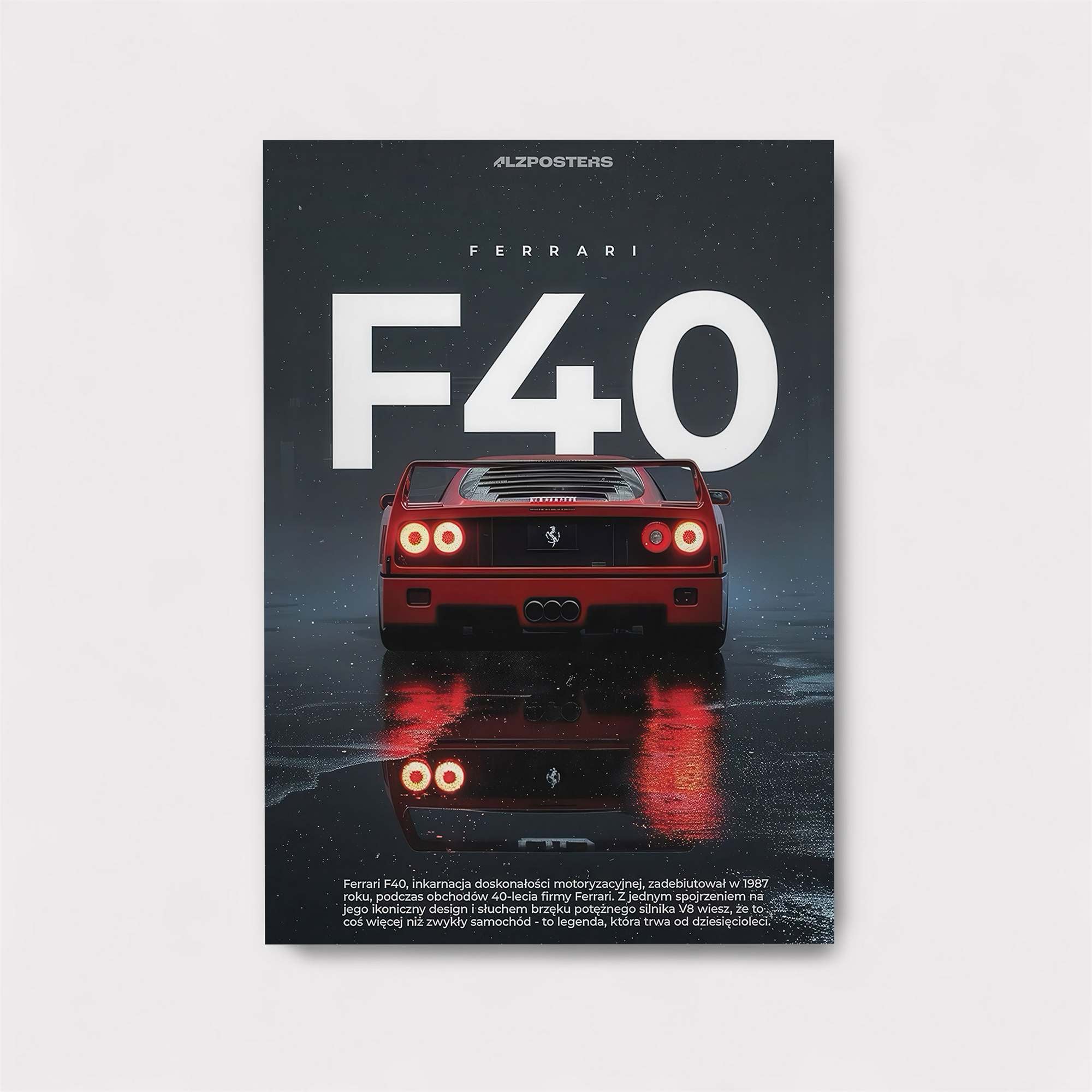 Ferrari F40 - Intense Safe Wall Magnetic / M