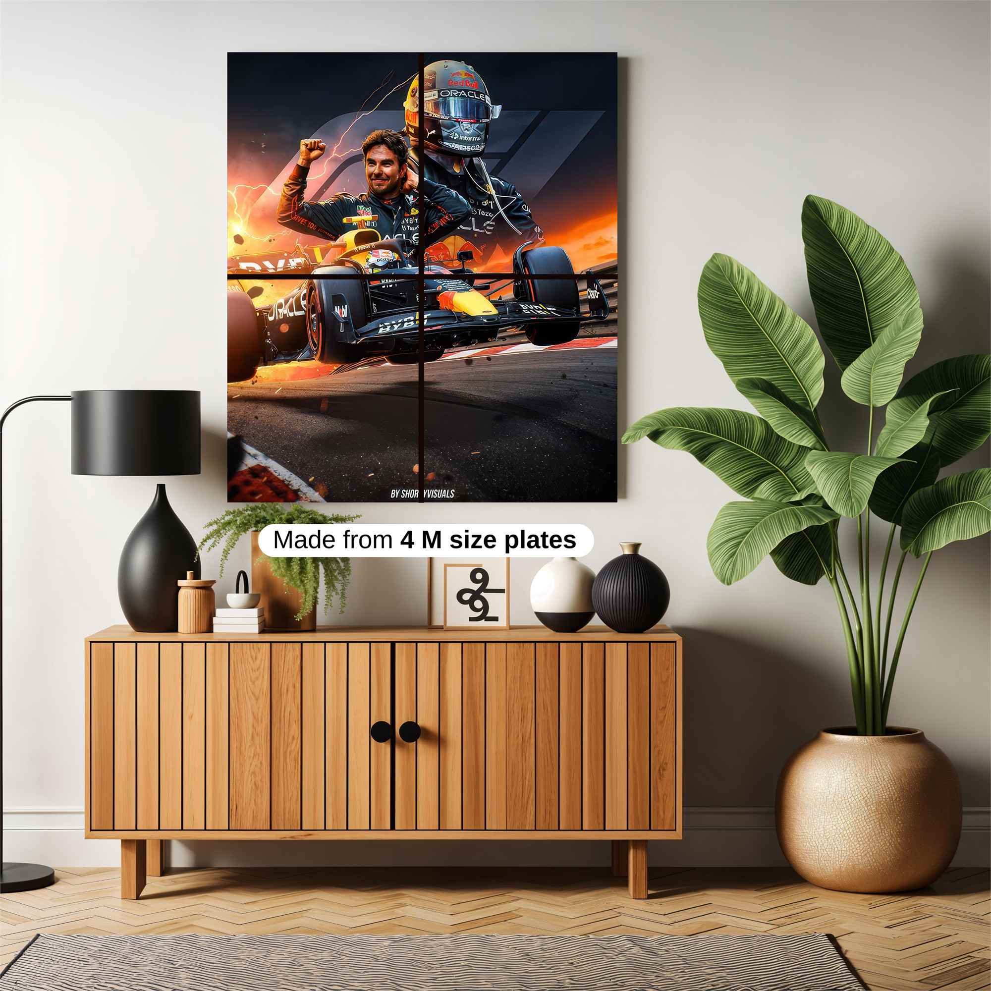 Verstappen Victorious Safe Wall Magnetic / M