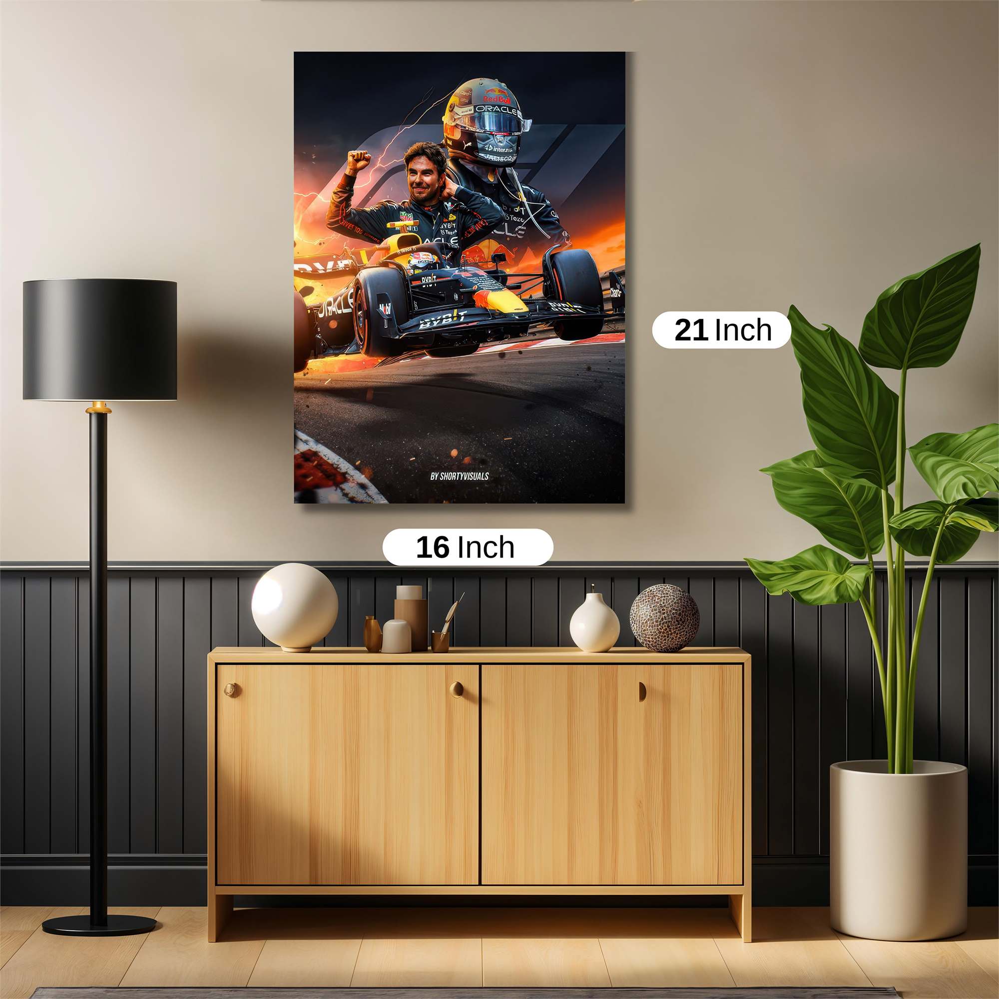 Verstappen Victorious Safe Wall Magnetic / M