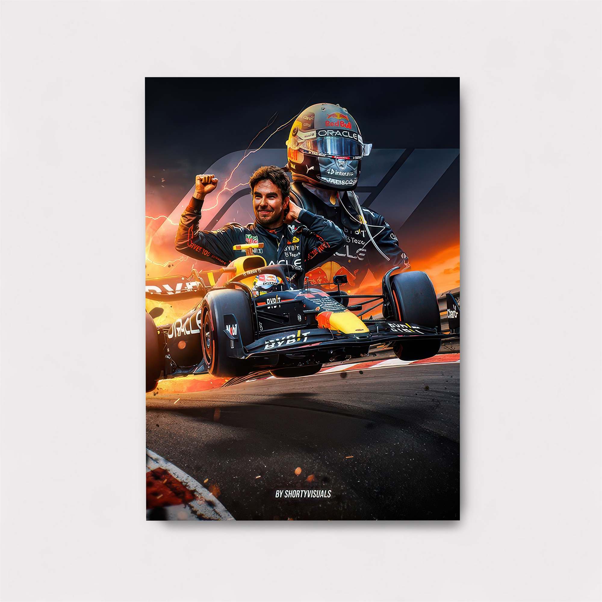 Verstappen Victorious Safe Wall Magnetic / M