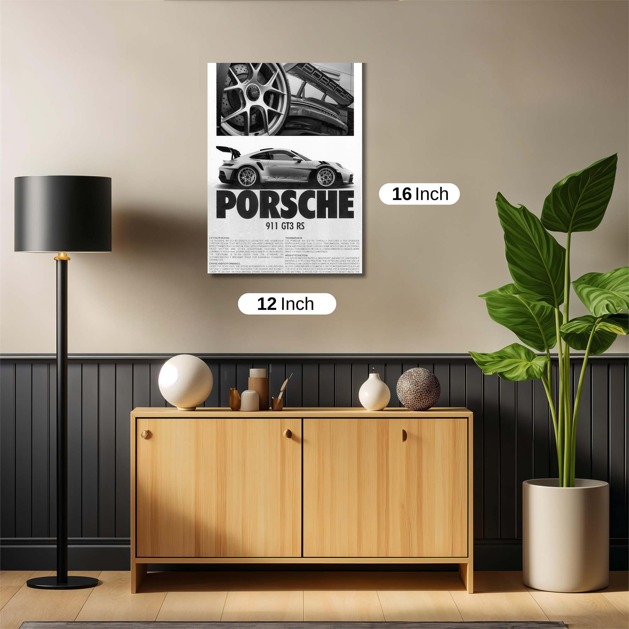 Porsche Precision Safe Wall Magnetic / M