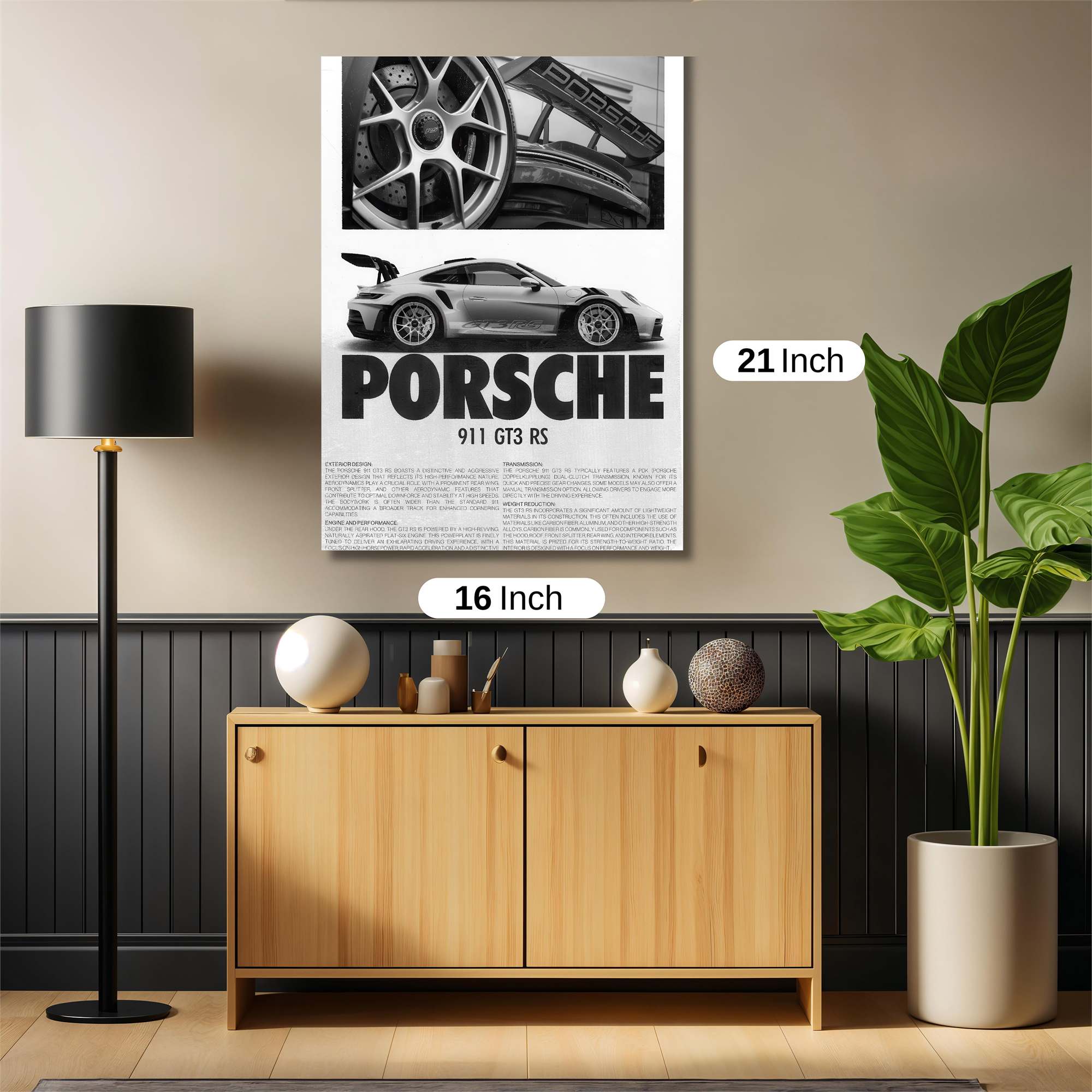 Porsche Precision Safe Wall Magnetic / M