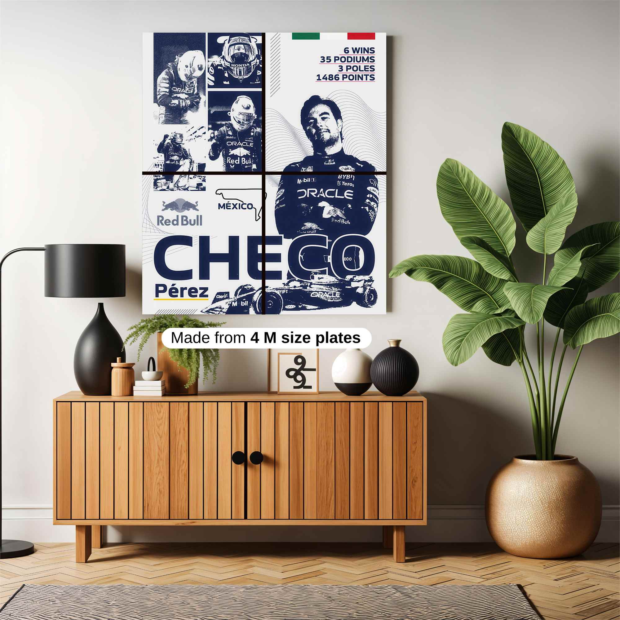 Checo Triumphant Safe Wall Magnetic / M