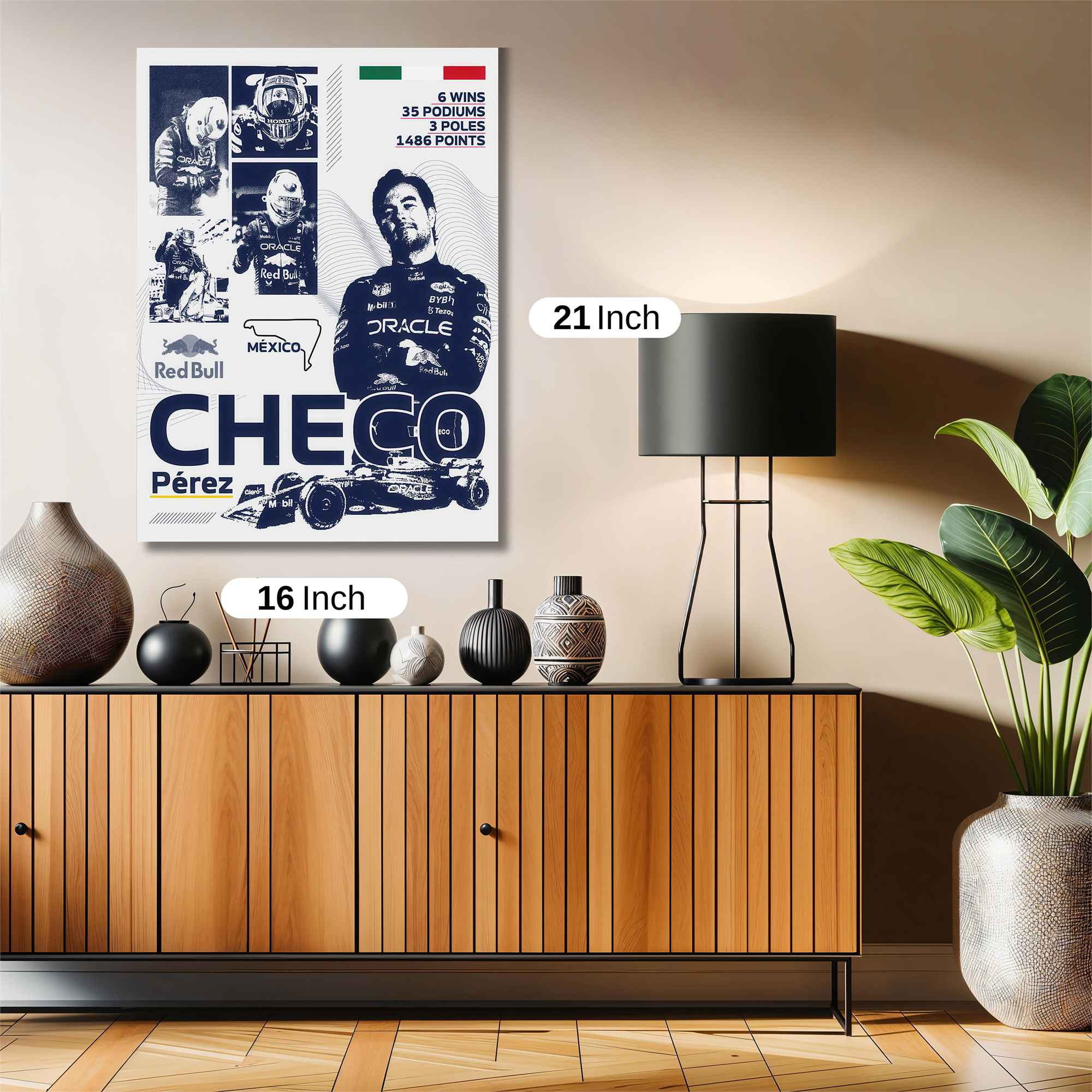 Checo Triumphant Safe Wall Magnetic / M