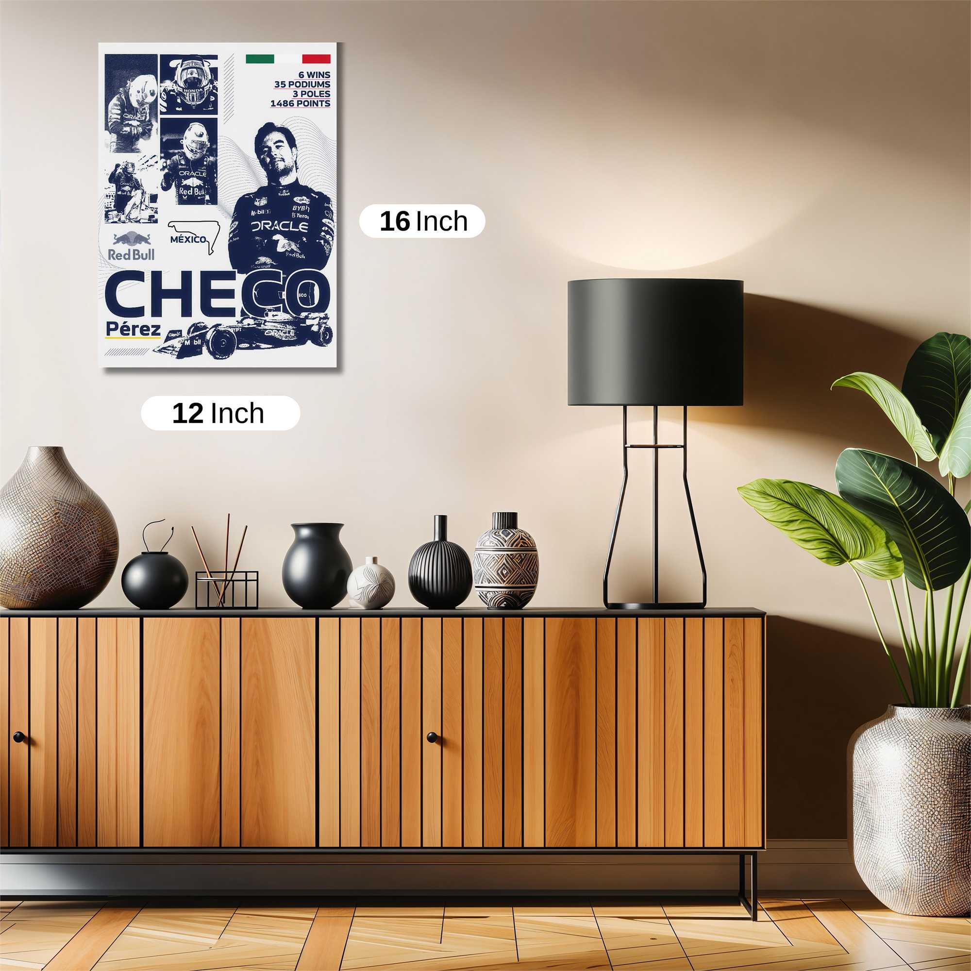 Checo Triumphant Safe Wall Magnetic / M