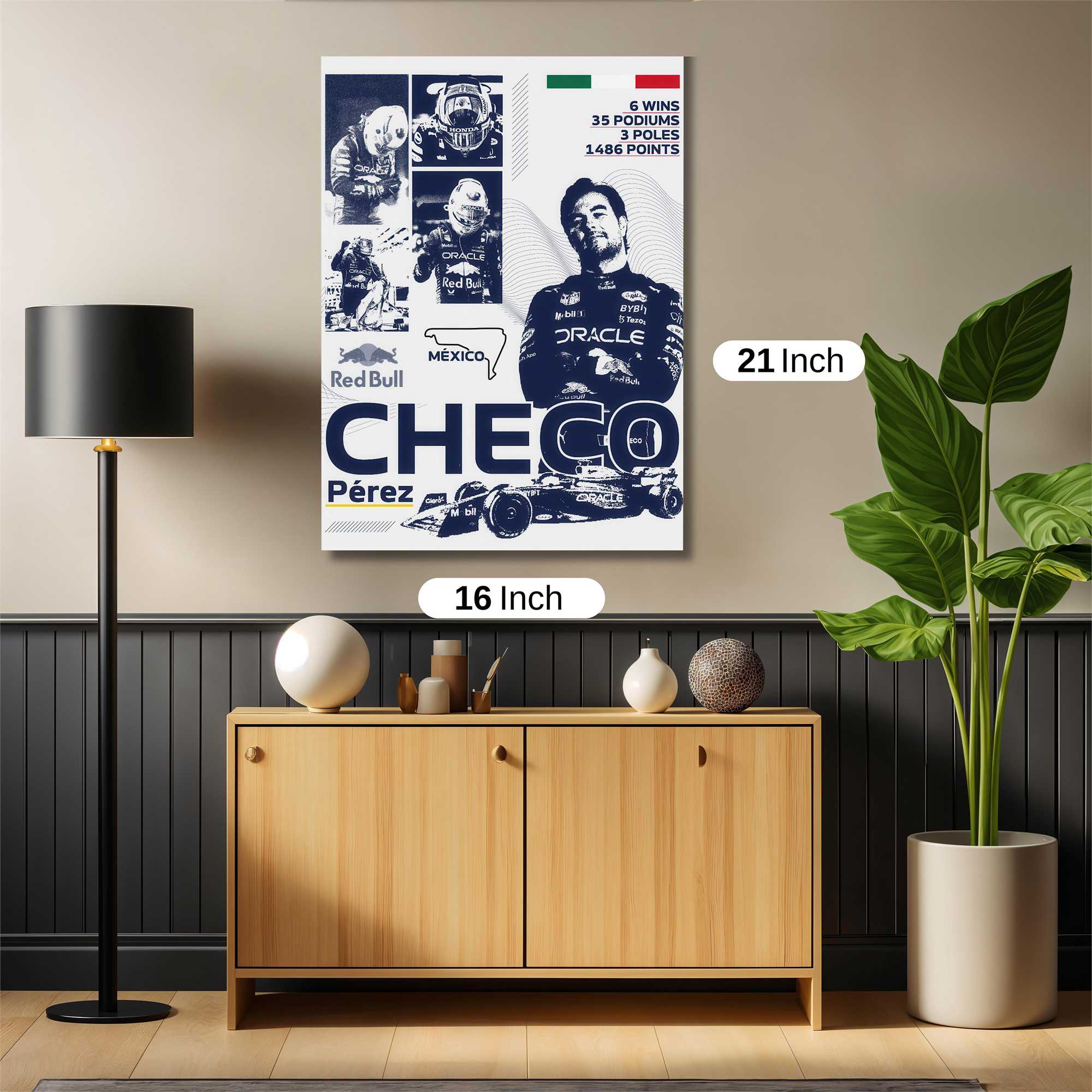 Checo Triumphant Safe Wall Magnetic / M