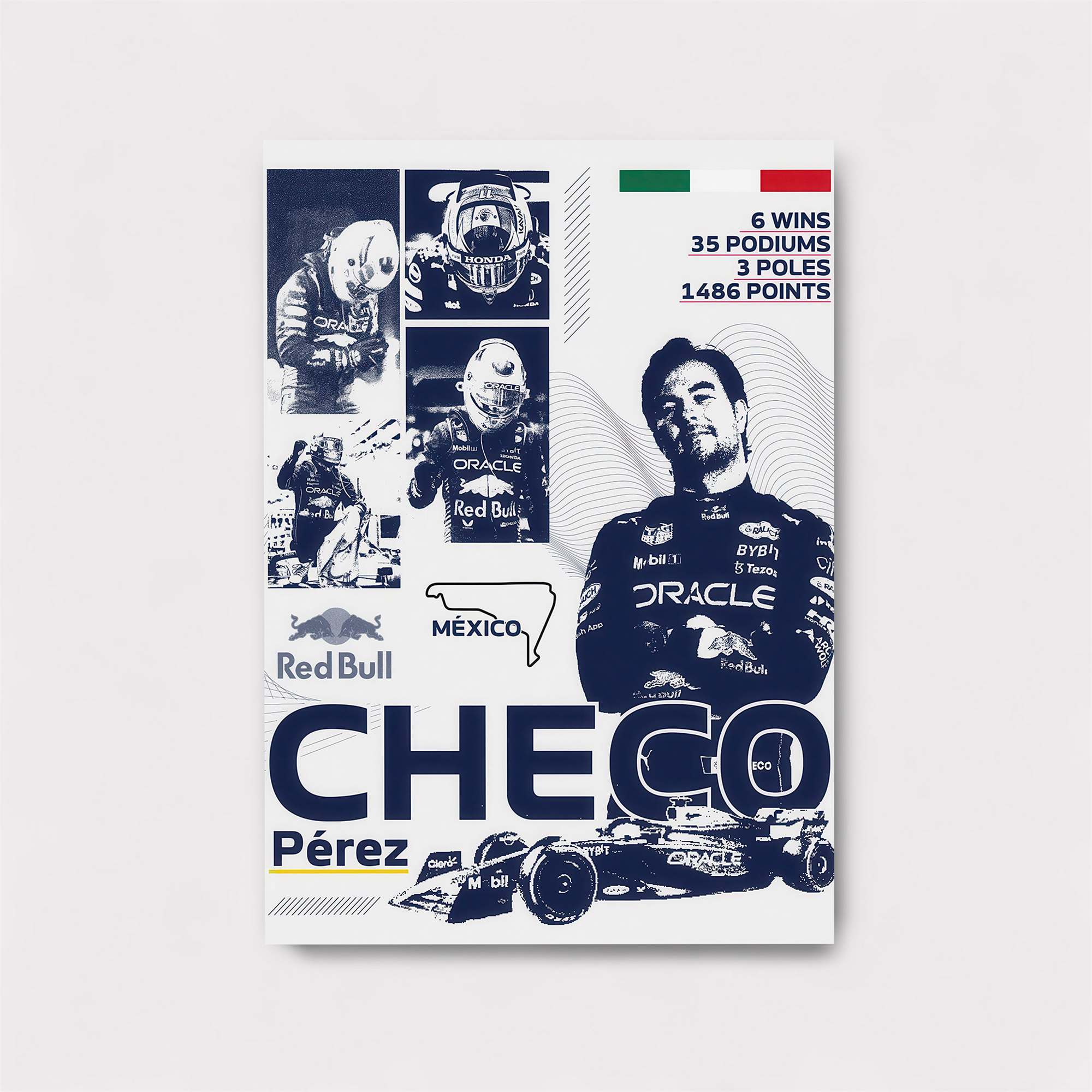 Checo Triumphant Safe Wall Magnetic / M
