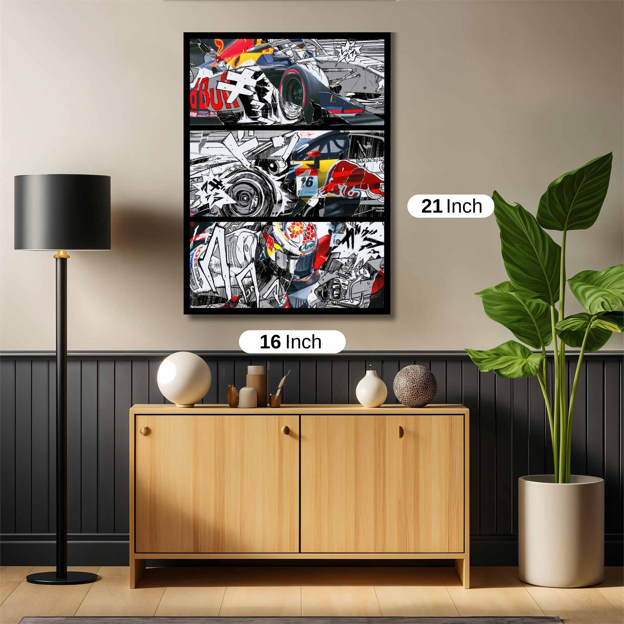 Racing Chaos Safe Wall Magnetic / M