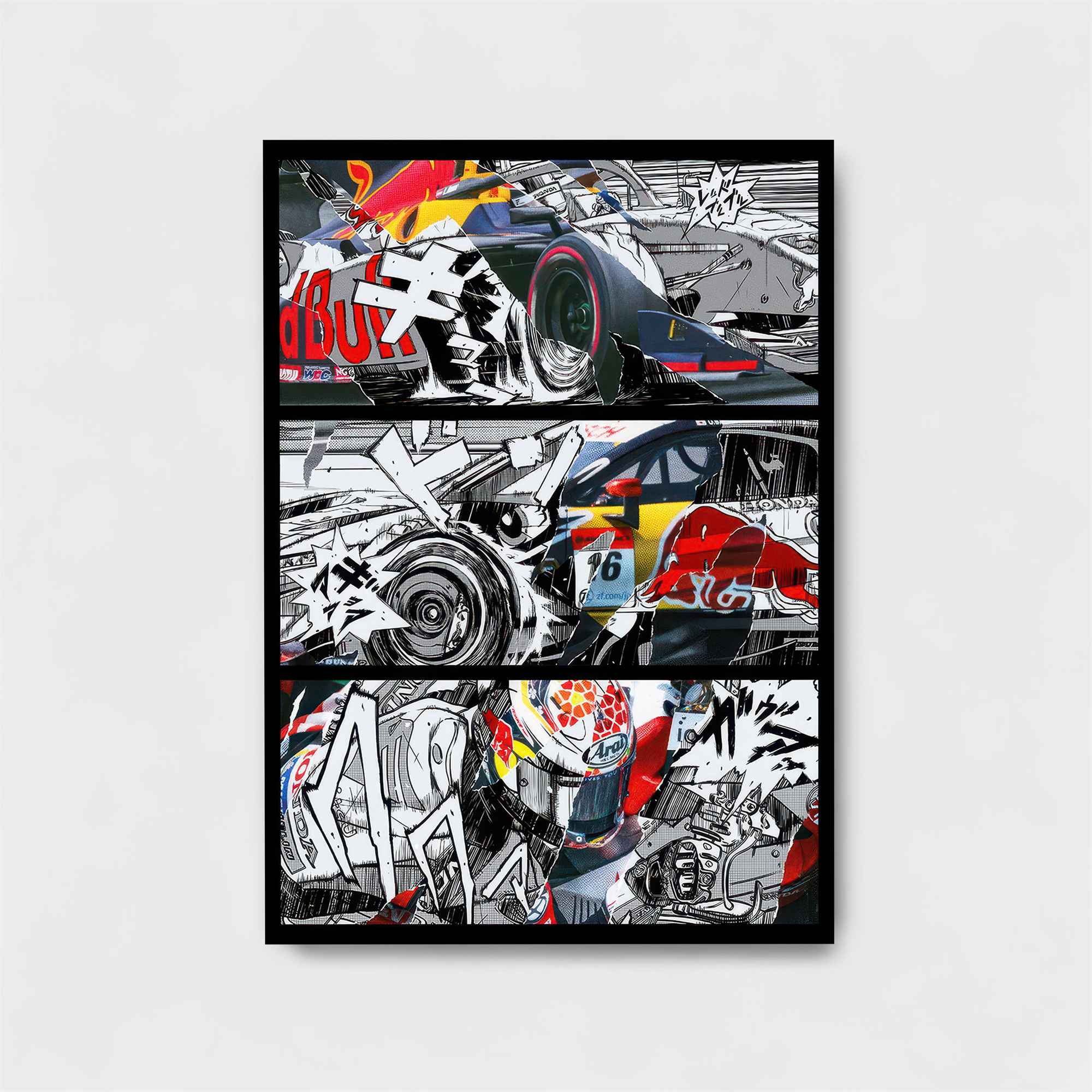 Racing Chaos Safe Wall Magnetic / M