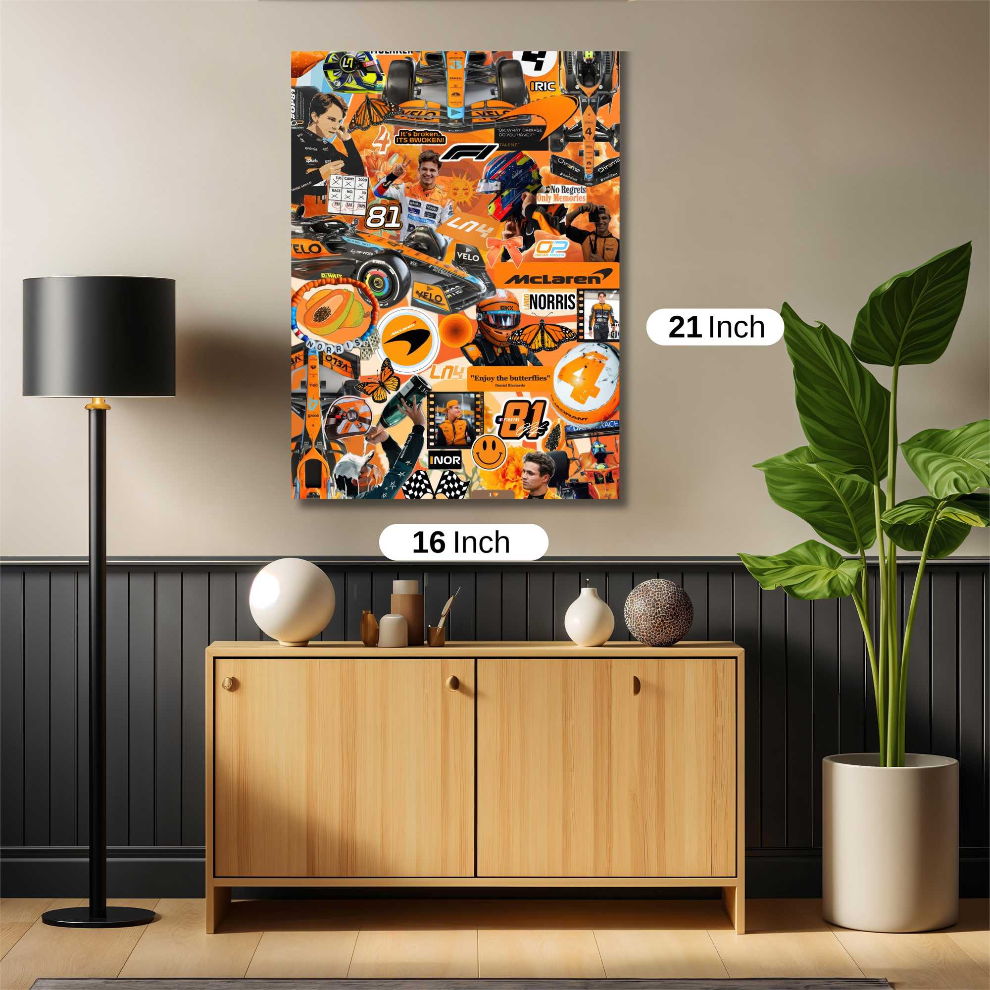 Norris Vibrant Safe Wall Magnetic / M