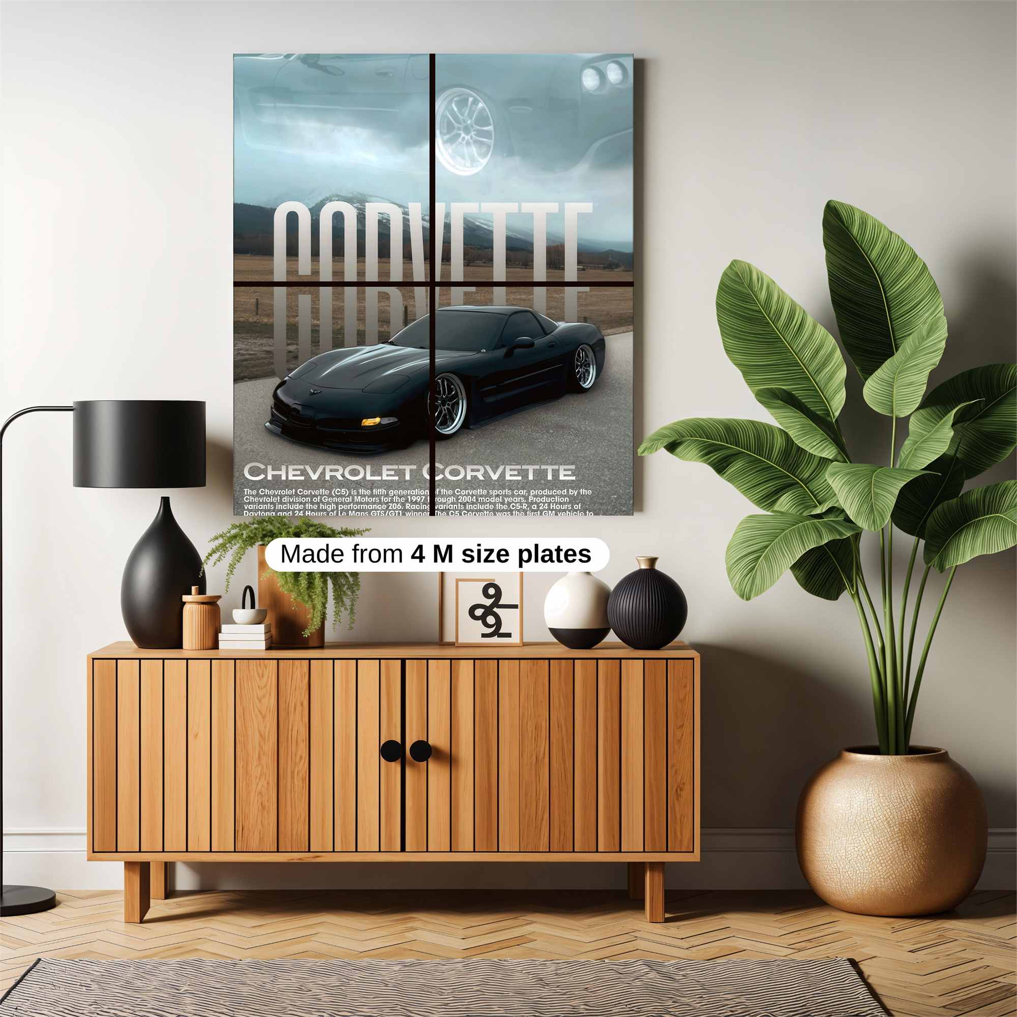 Corvette Elegance Safe Wall Magnetic / M