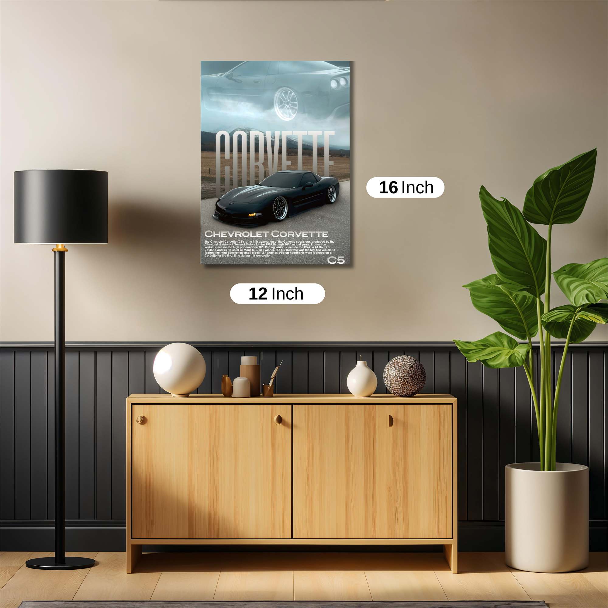 Corvette Elegance Safe Wall Magnetic / M