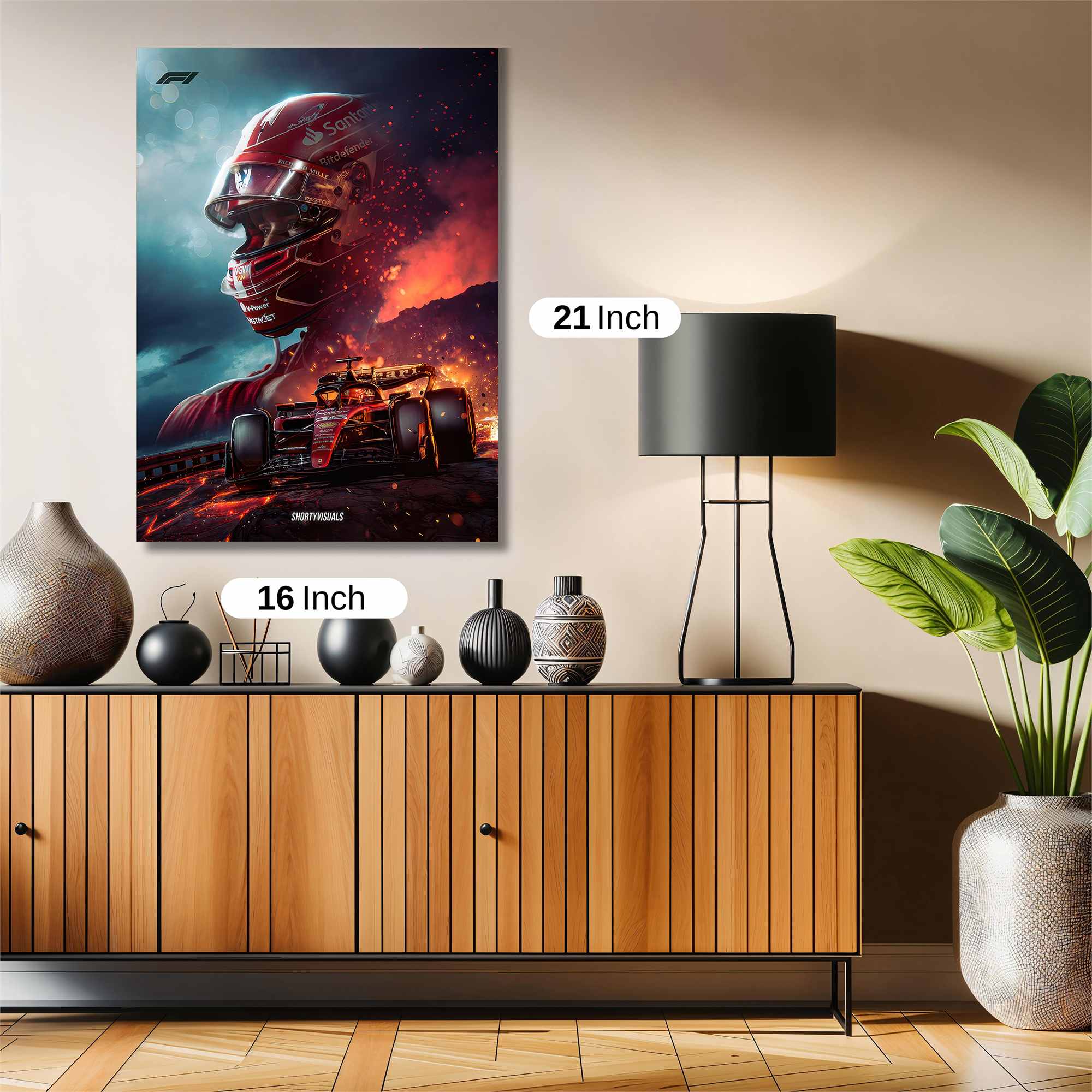 Leclerc Inferno Safe Wall Magnetic / M