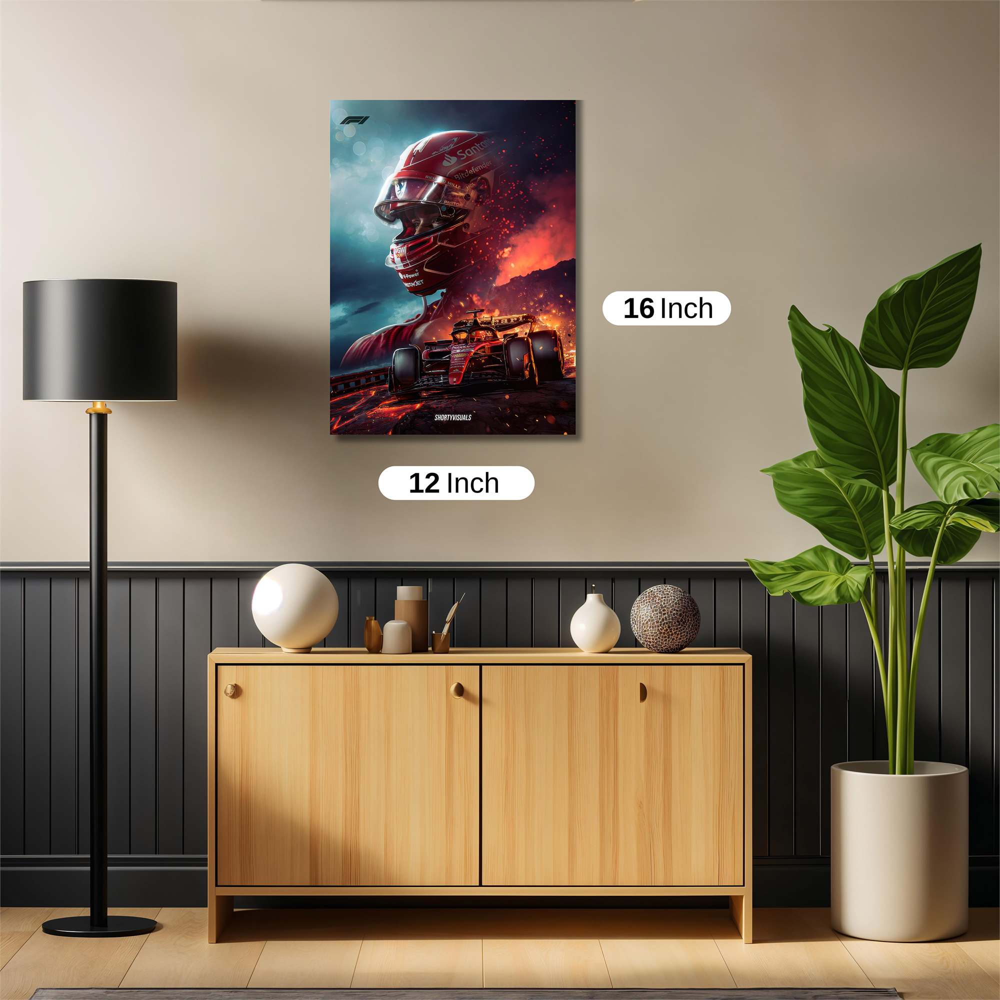 Leclerc Inferno Safe Wall Magnetic / M