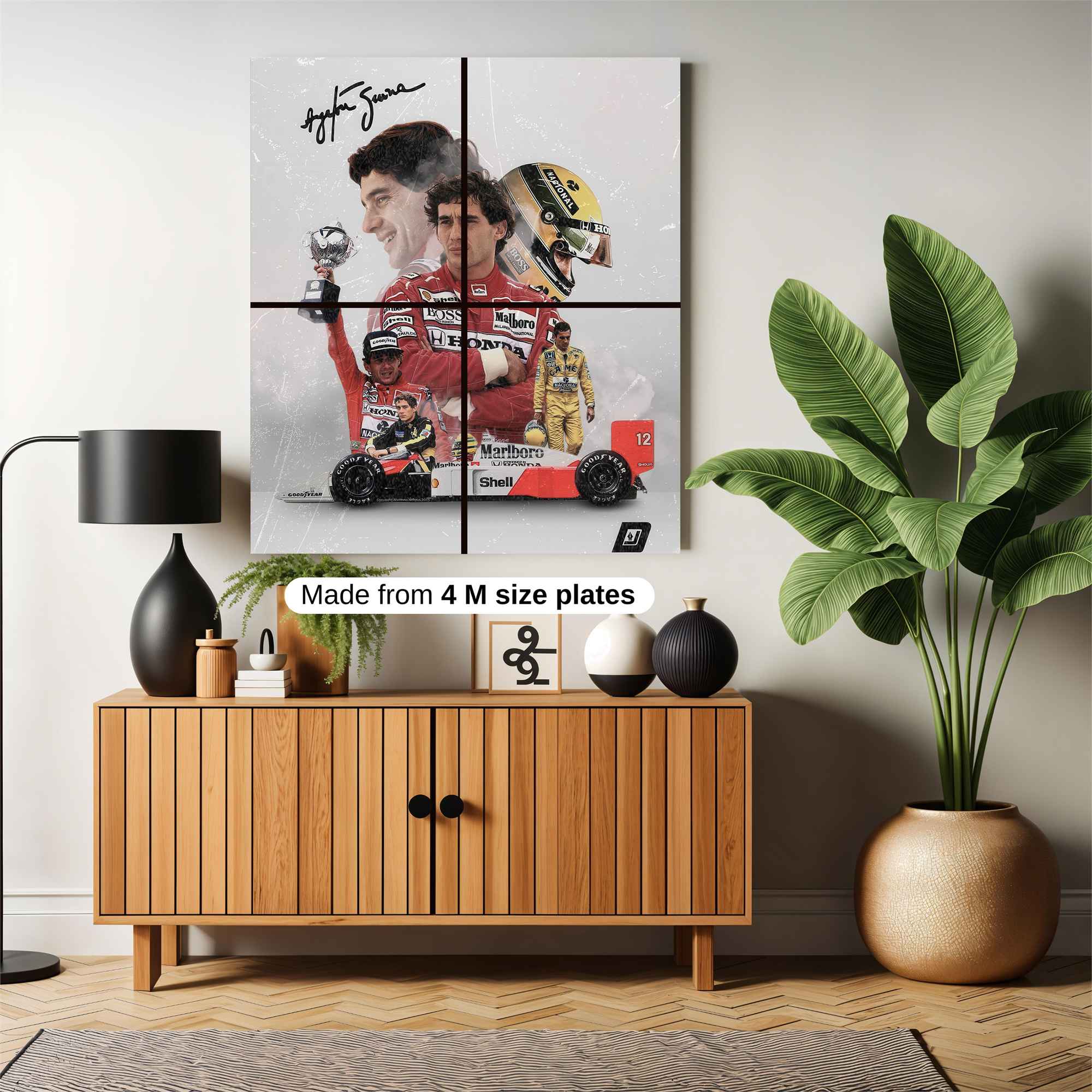 Senna Triumphant Safe Wall Magnetic / M