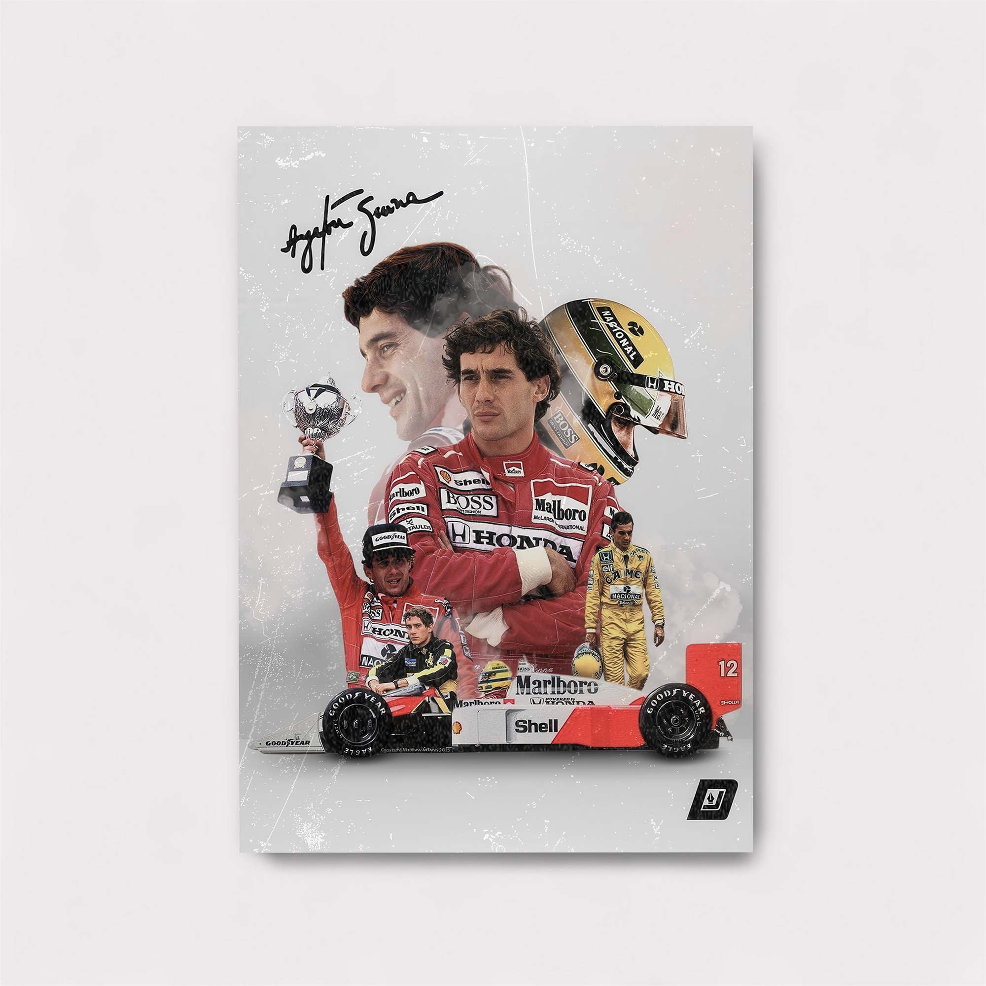 Senna Triumphant Safe Wall Magnetic / M