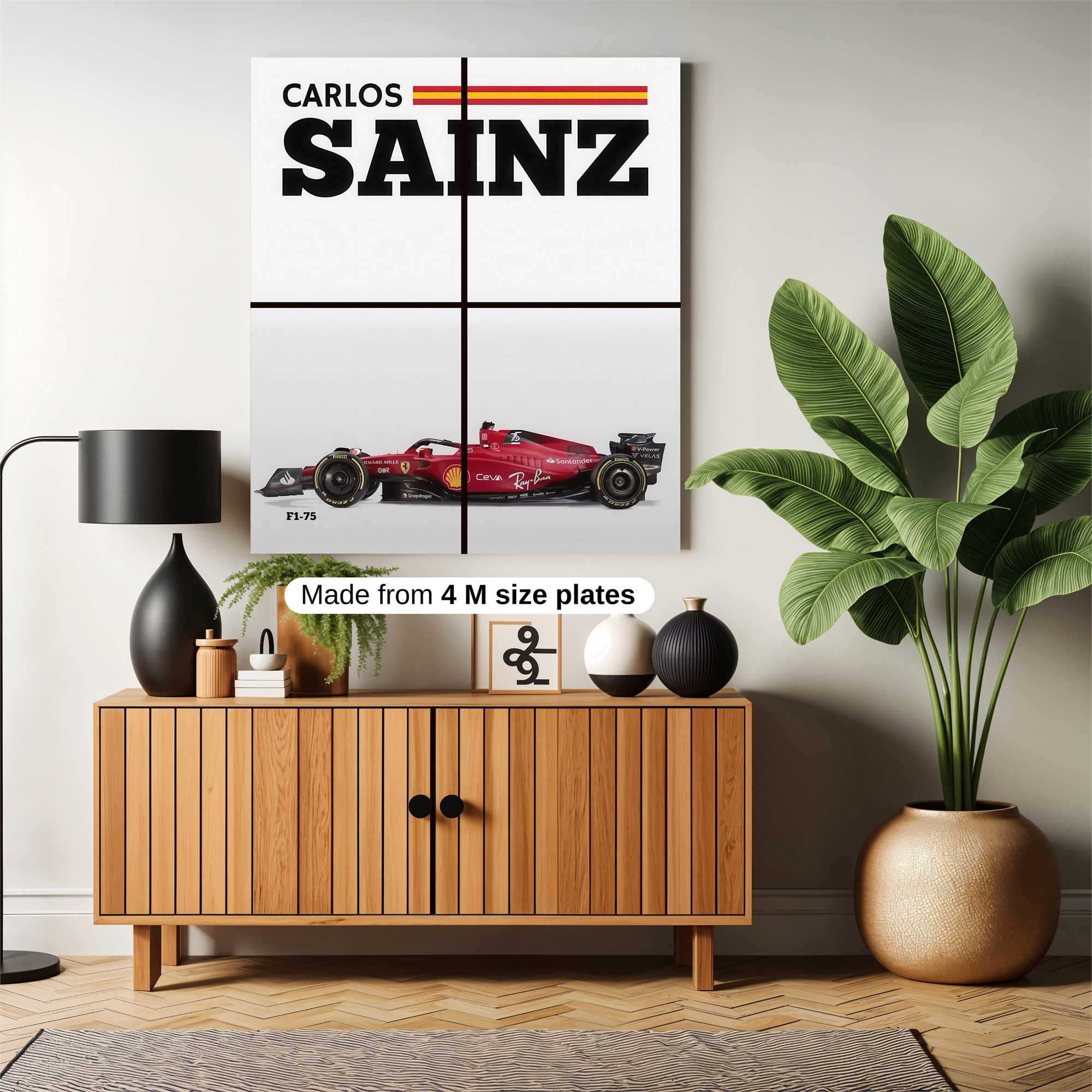 Sainz Velocity Safe Wall Magnetic / M