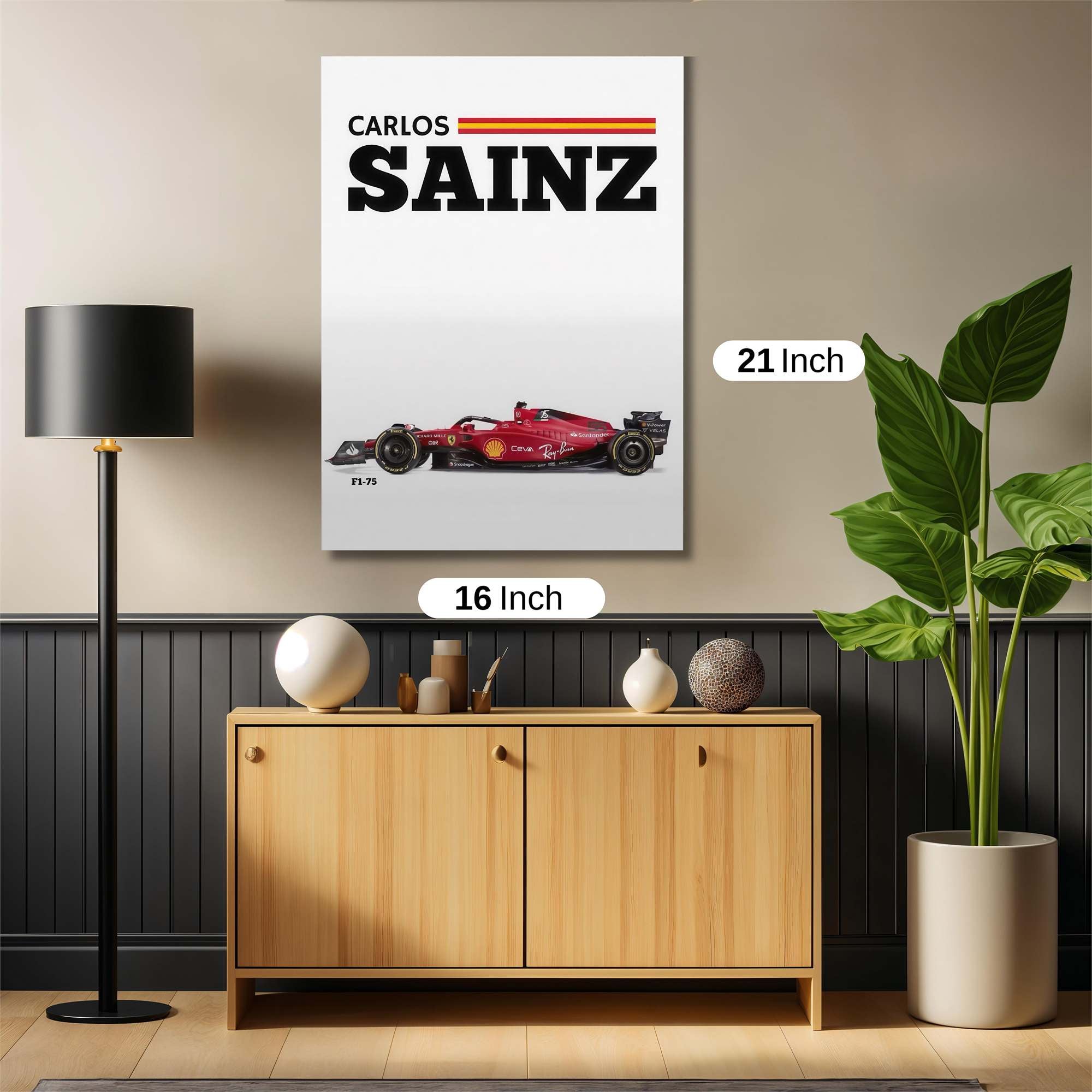 Sainz Velocity Safe Wall Magnetic / M