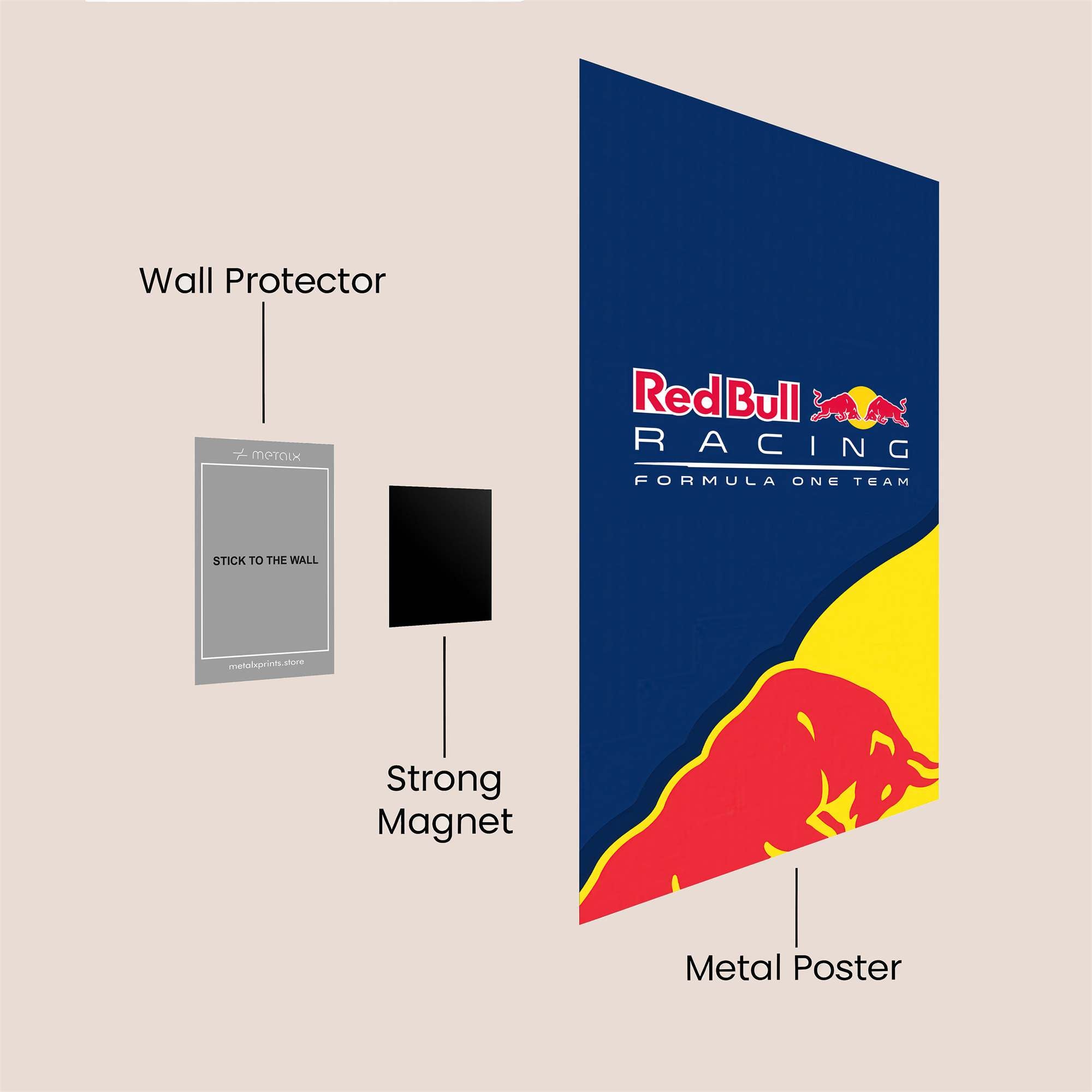 RedBull Exhilaration Safe Wall Magnetic / M